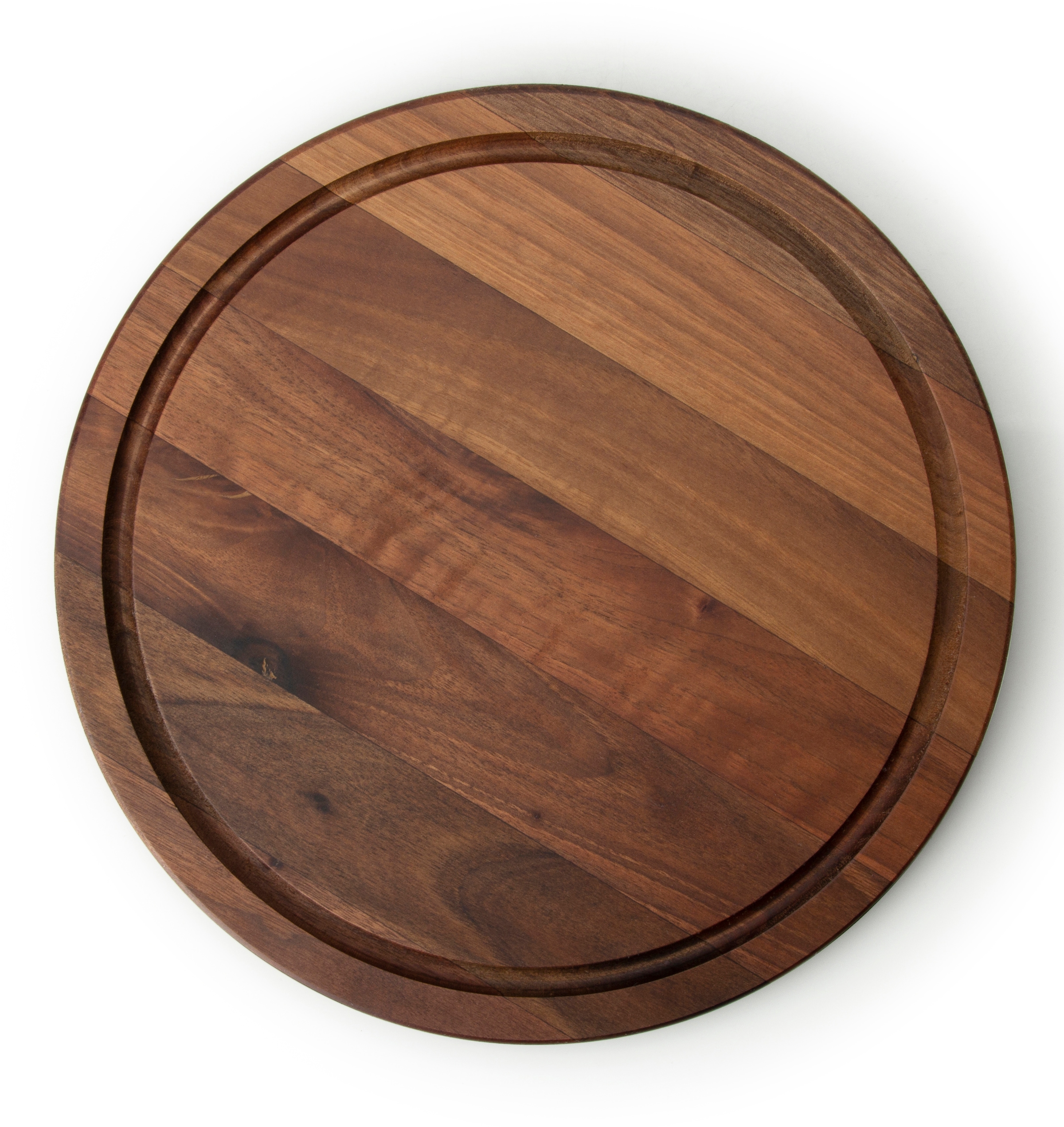 Continenta Steakteller »Steakteller« Walnussholz, Ø 28 cm