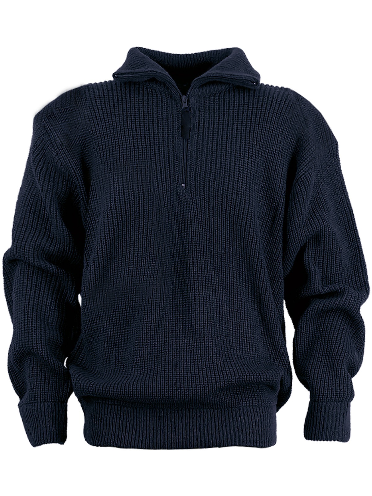 CRAFTLAND Herren Kapuzenpullover "2325 KALLE Troyer marine 100% Polyacryl", blau, Gr. XL, Obermaterial: 100% Polyacryl PAN., Pullover