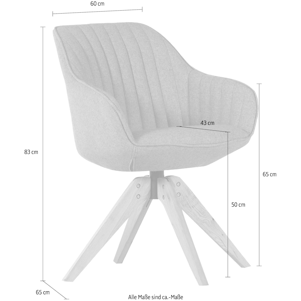 Gutmann Factory Esszimmerstuhl »Chill«, Polyester