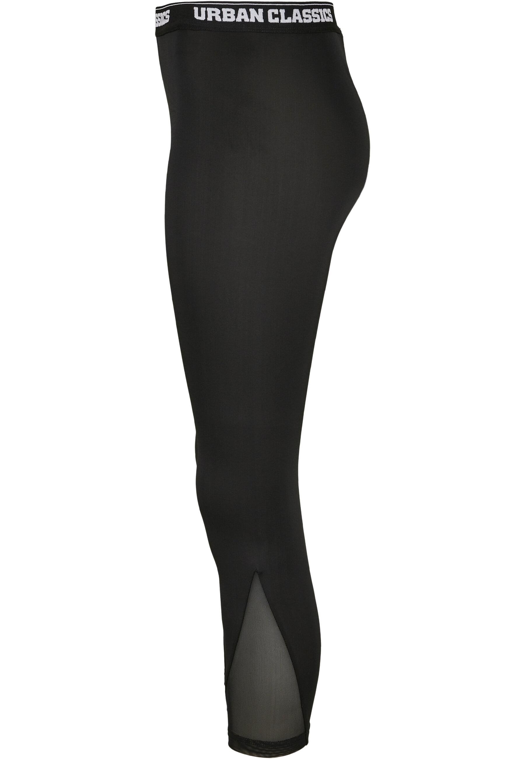 URBAN CLASSICS Leggings »Urban Classics Damen Ladies Tech Mesh Pedal Pusher Leggings«, (1 tlg.)