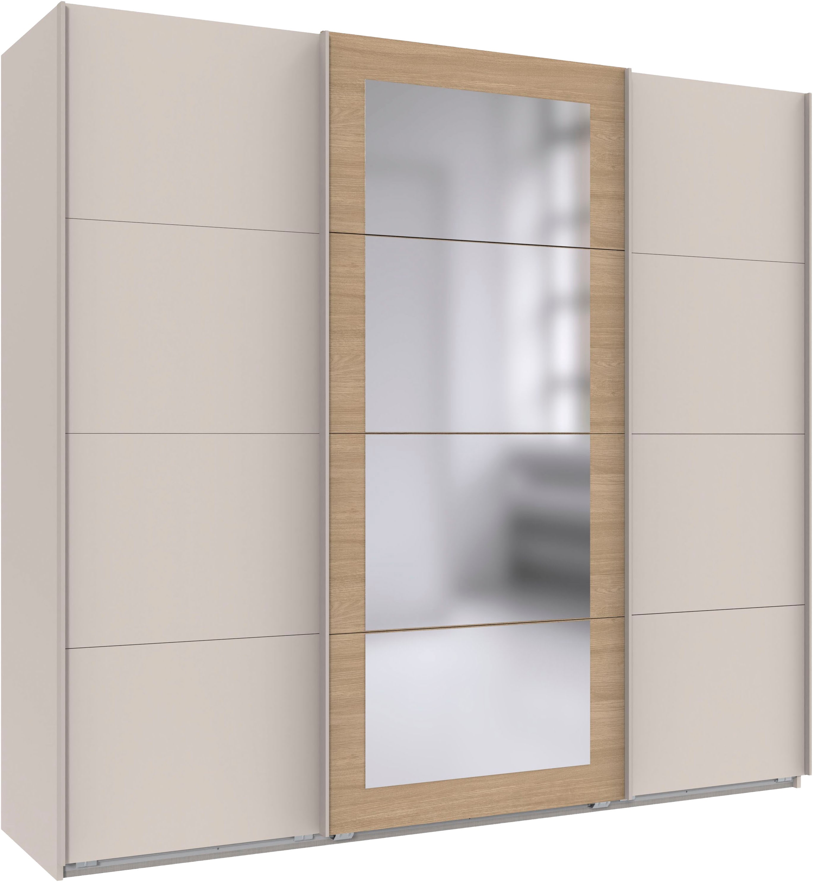Wimex "RINTELN mit Spiegel, erhältlich in den Breiten: 225cm, 270cm & 313cm" 3-türiger Schrank in verschiedenen Farben erhältlich