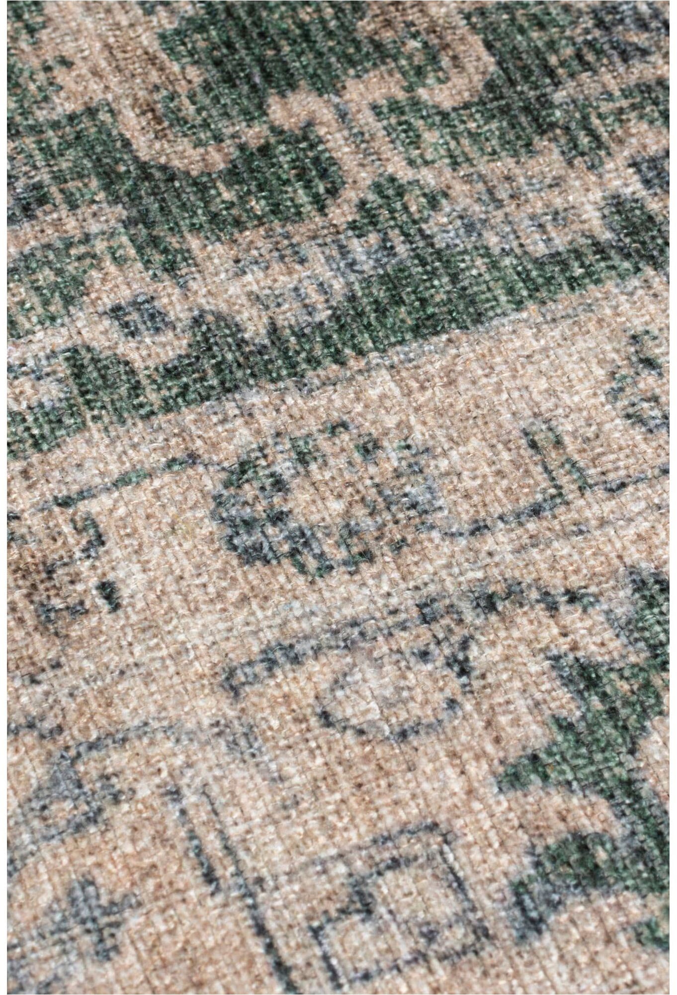 FLAIR RUGS Teppich »Beau Floral«, rechteckig, 2 mm Höhe, Waschbarer Traditioneller Teppich