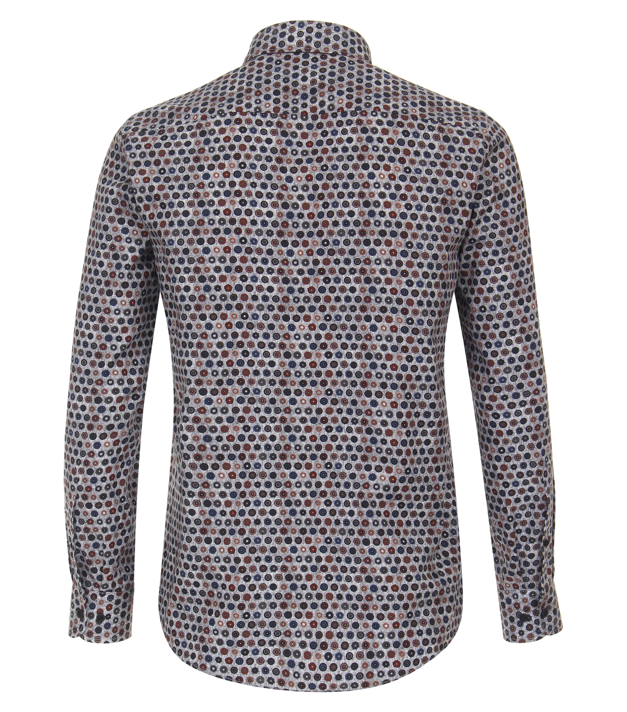 CASAMODA Langarmhemd »CASAMODA Freizeithemd "Green"-Kollektion Print«