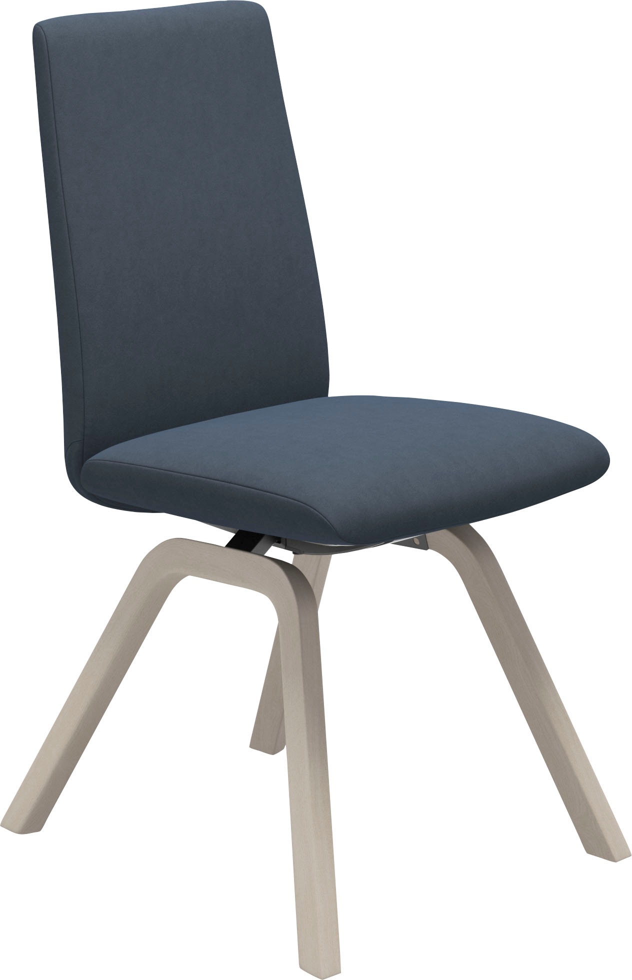 Stressless Polsterstuhl "Laurel" () Low Back, Größe M, mit schräggestellten Beinen in Eiche gekalkt