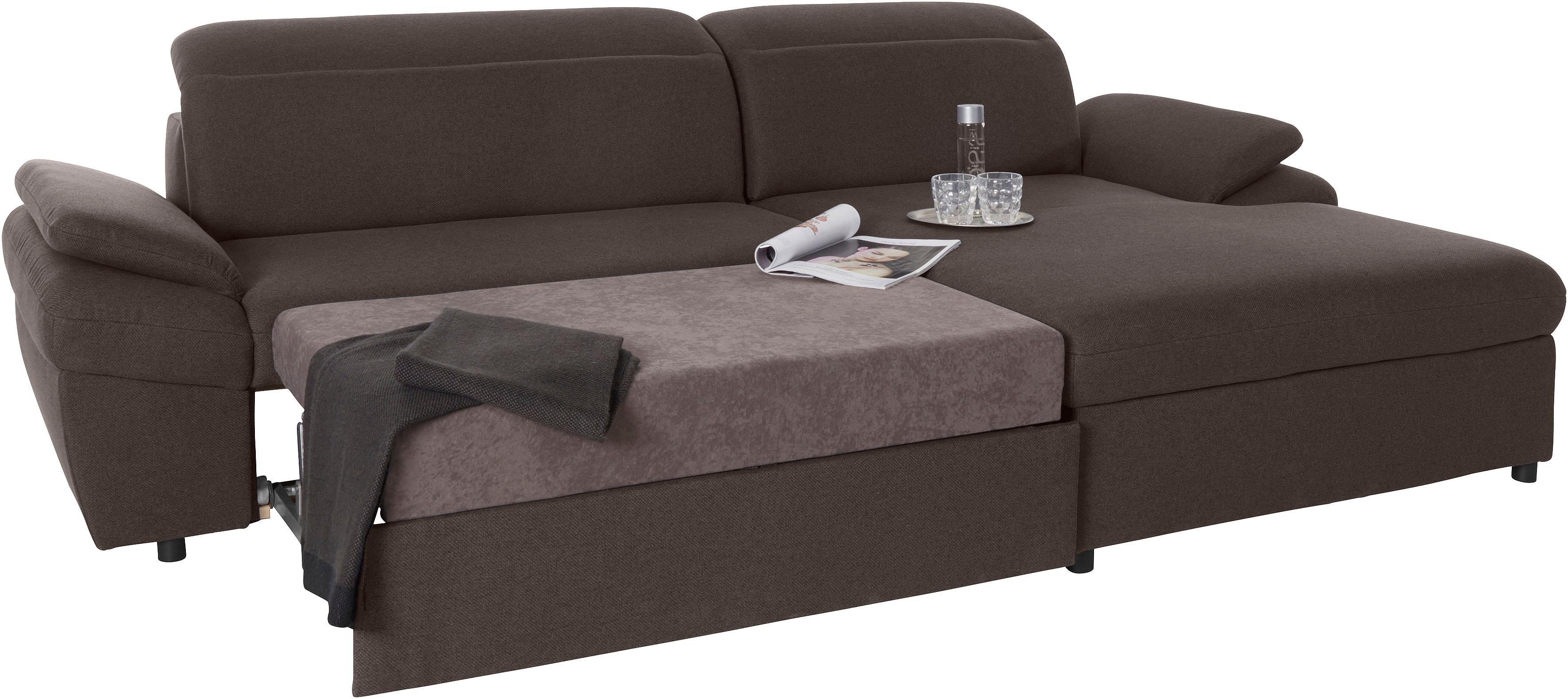 Thumbnail - exxpo - sofa fashion Ecksofa "Kyoto, inkl. Kopfteil- und Armteilverstellung, hoher Sitzkomfort" wahlweise mit Bettfunkti...