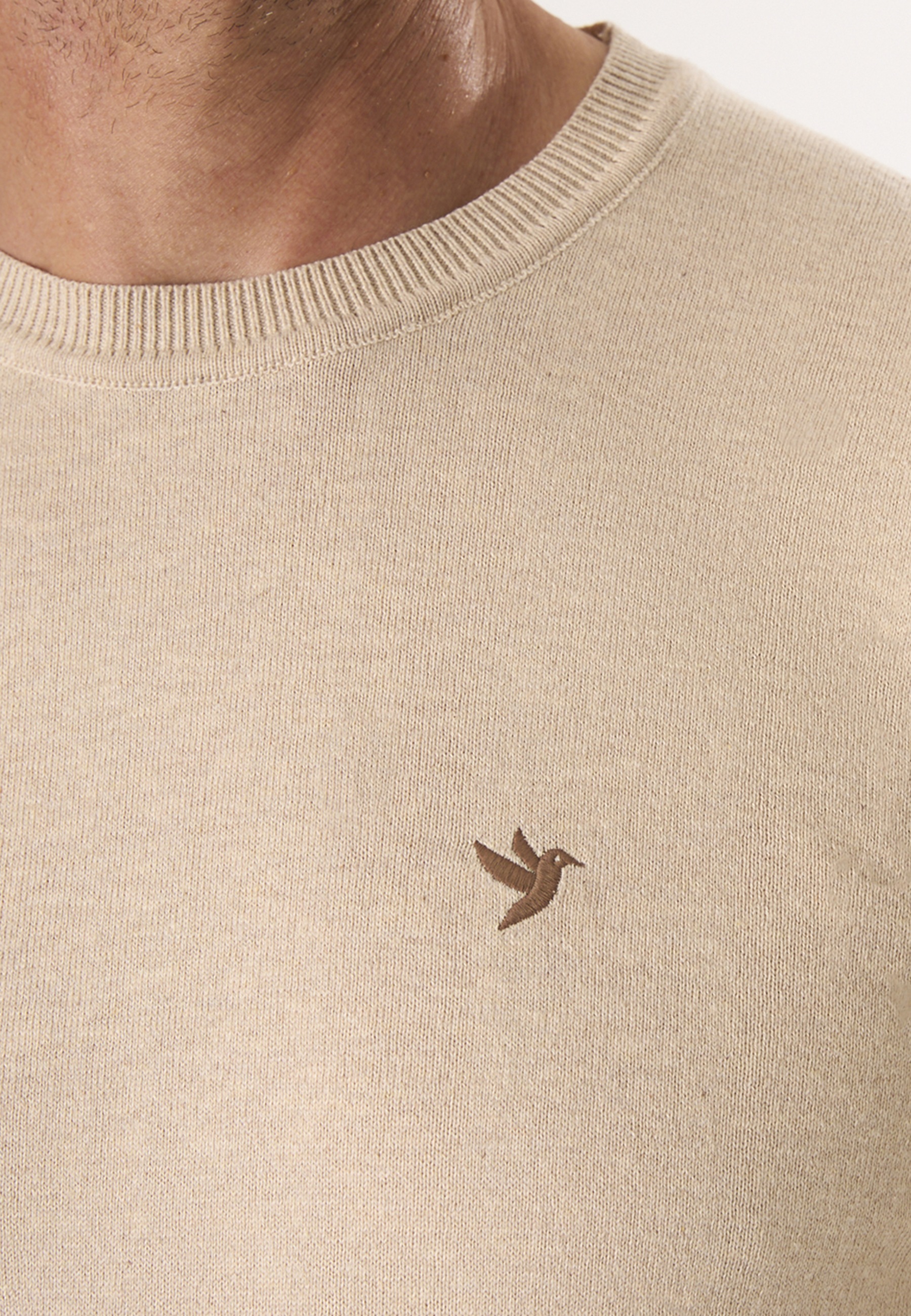 Felix Hardy Crew Neck Sweater Beige Size XXL 4