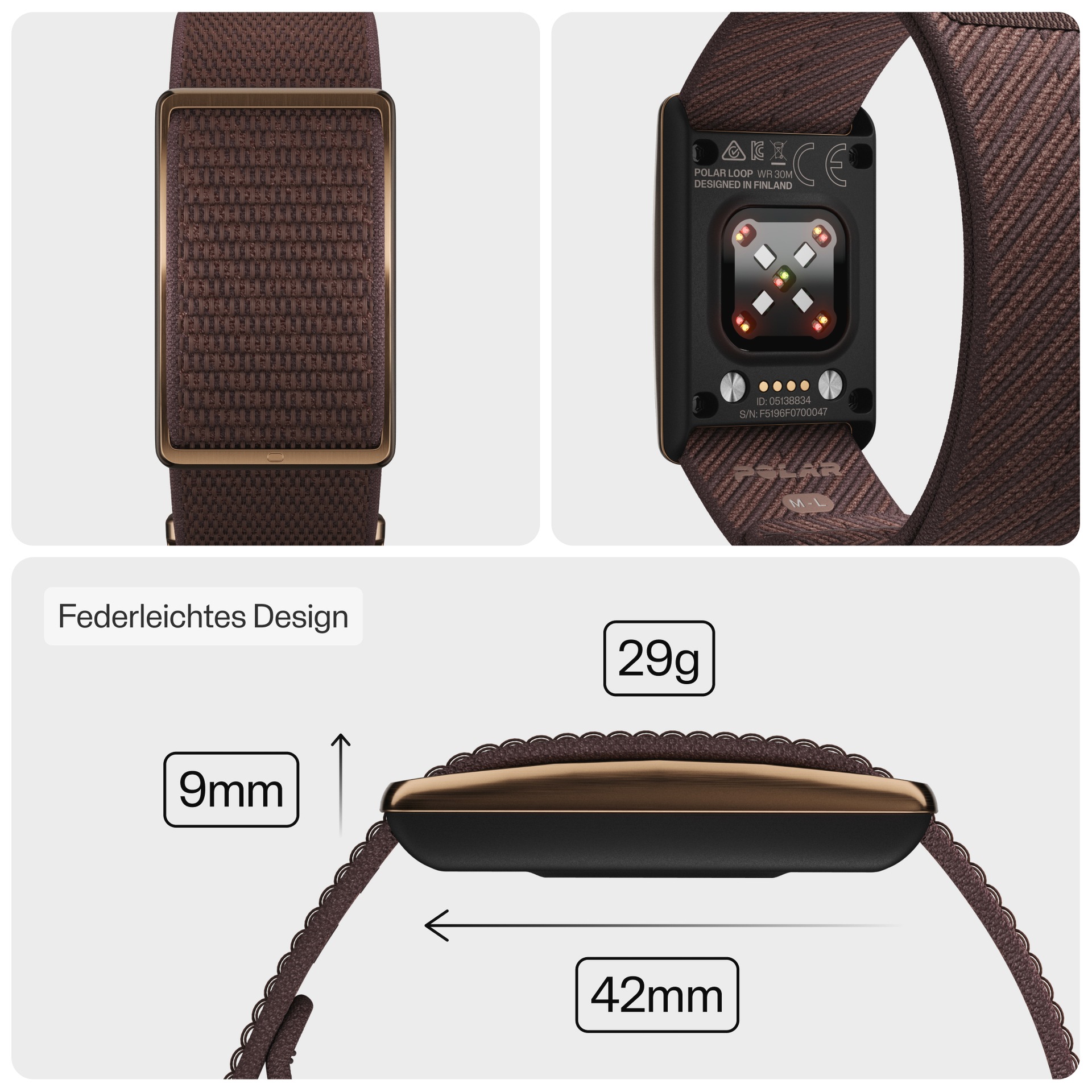 Polar Fitness-Tracker »LOOP GEN2 S-L«