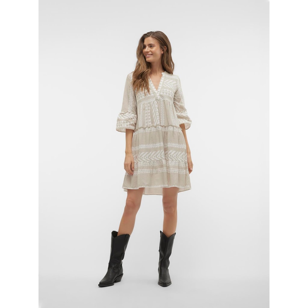 Vero Moda Tunikakleid »VMDICTHE 3/4 TUNIC EXP«, mit Volant