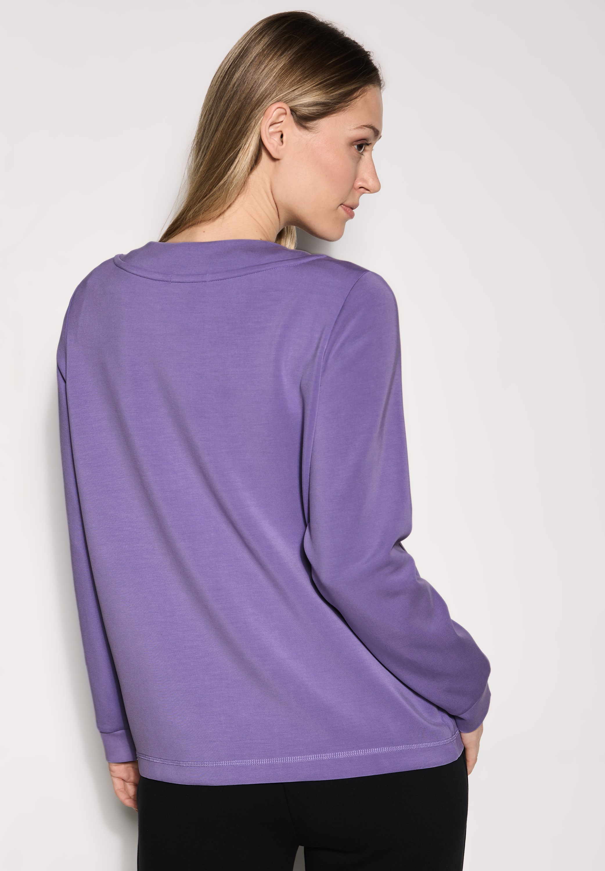 Cecil Sweatshirt, mit Tunnelzug am Kragen