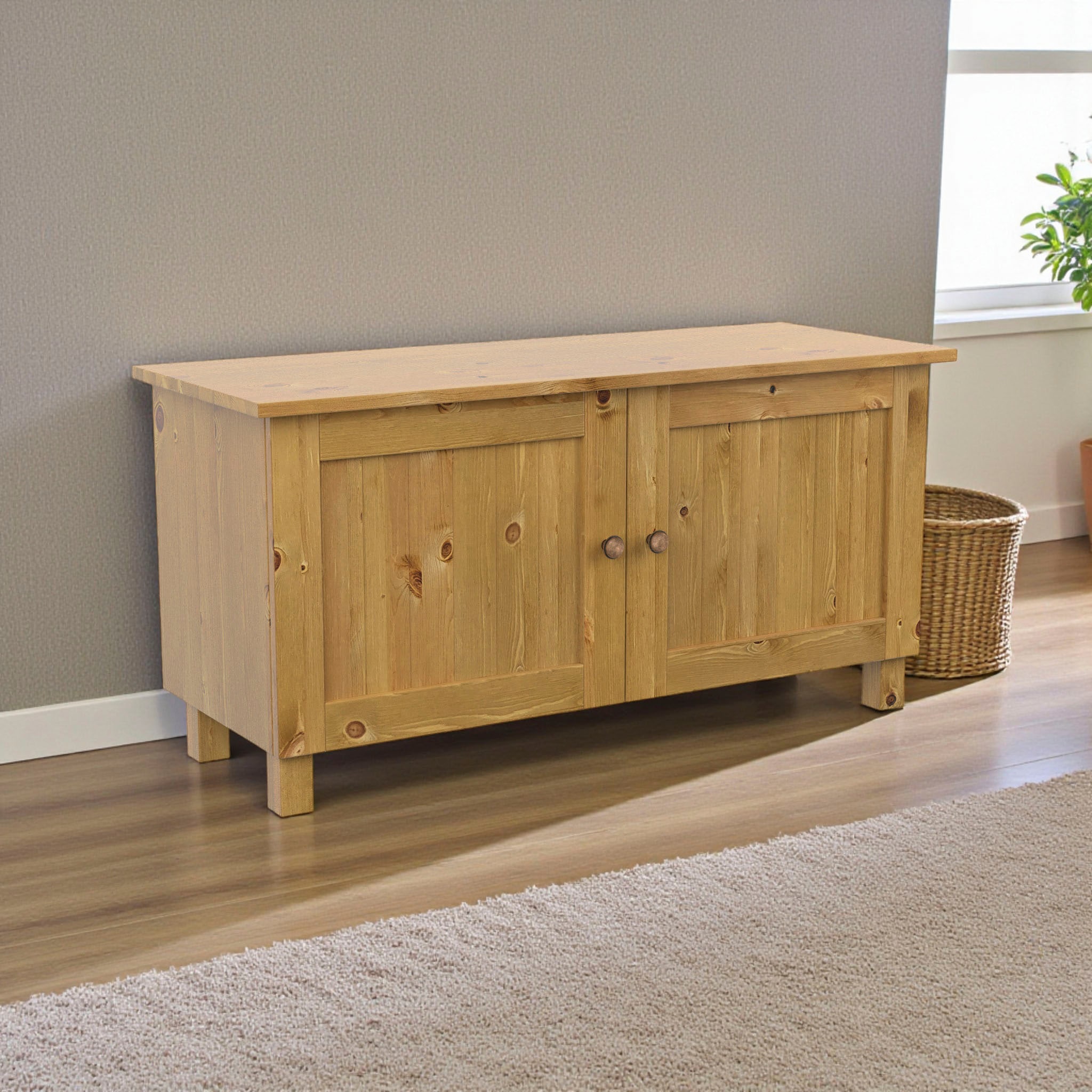 Home affaire Sitzbank "Juventus" 1 Stk. tlg. aus massiver Kiefer, Breite 97 günstig online kaufen