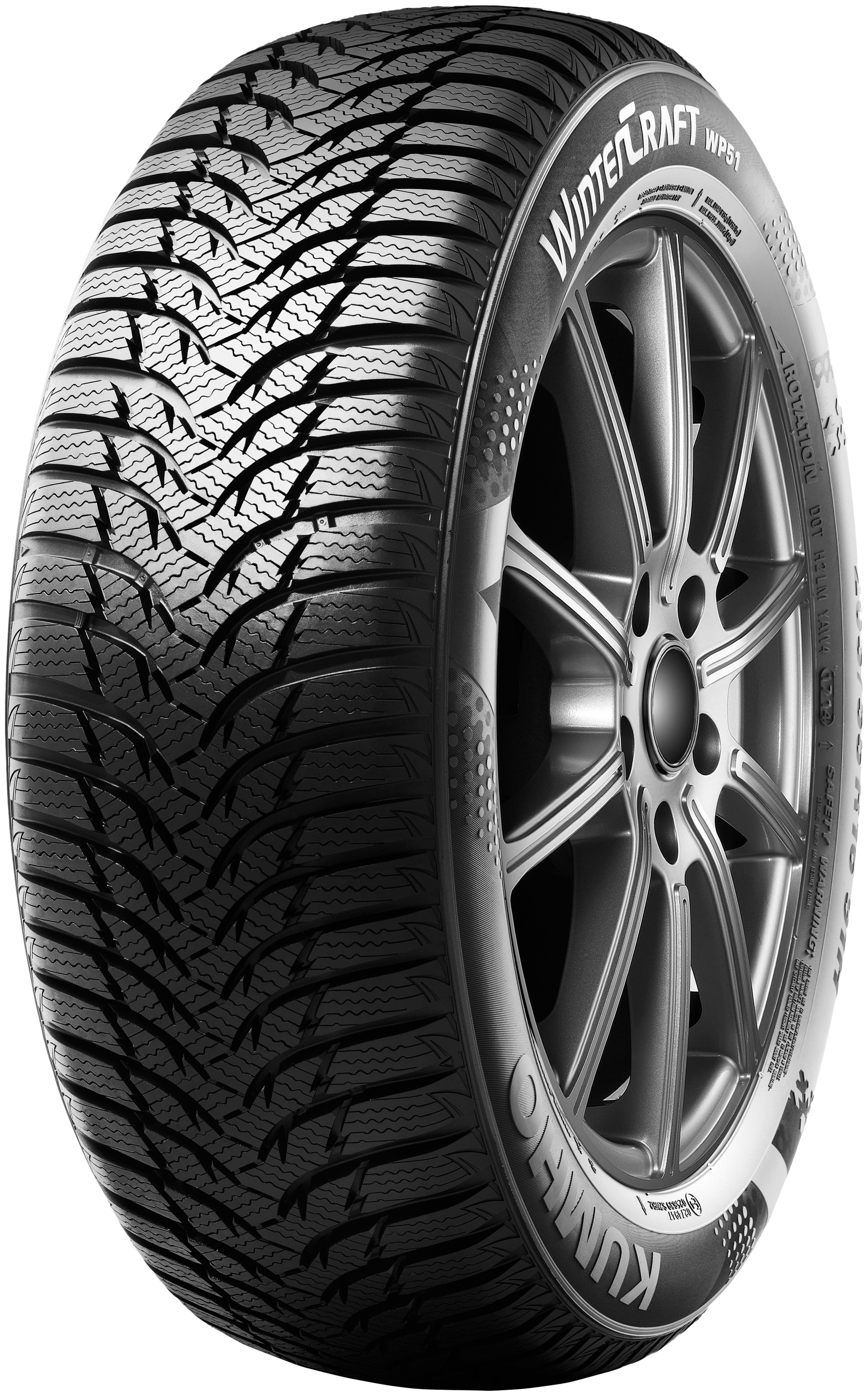 Kumho Winterreifen »WinterCraft WP51«, 175/65 R14 82T