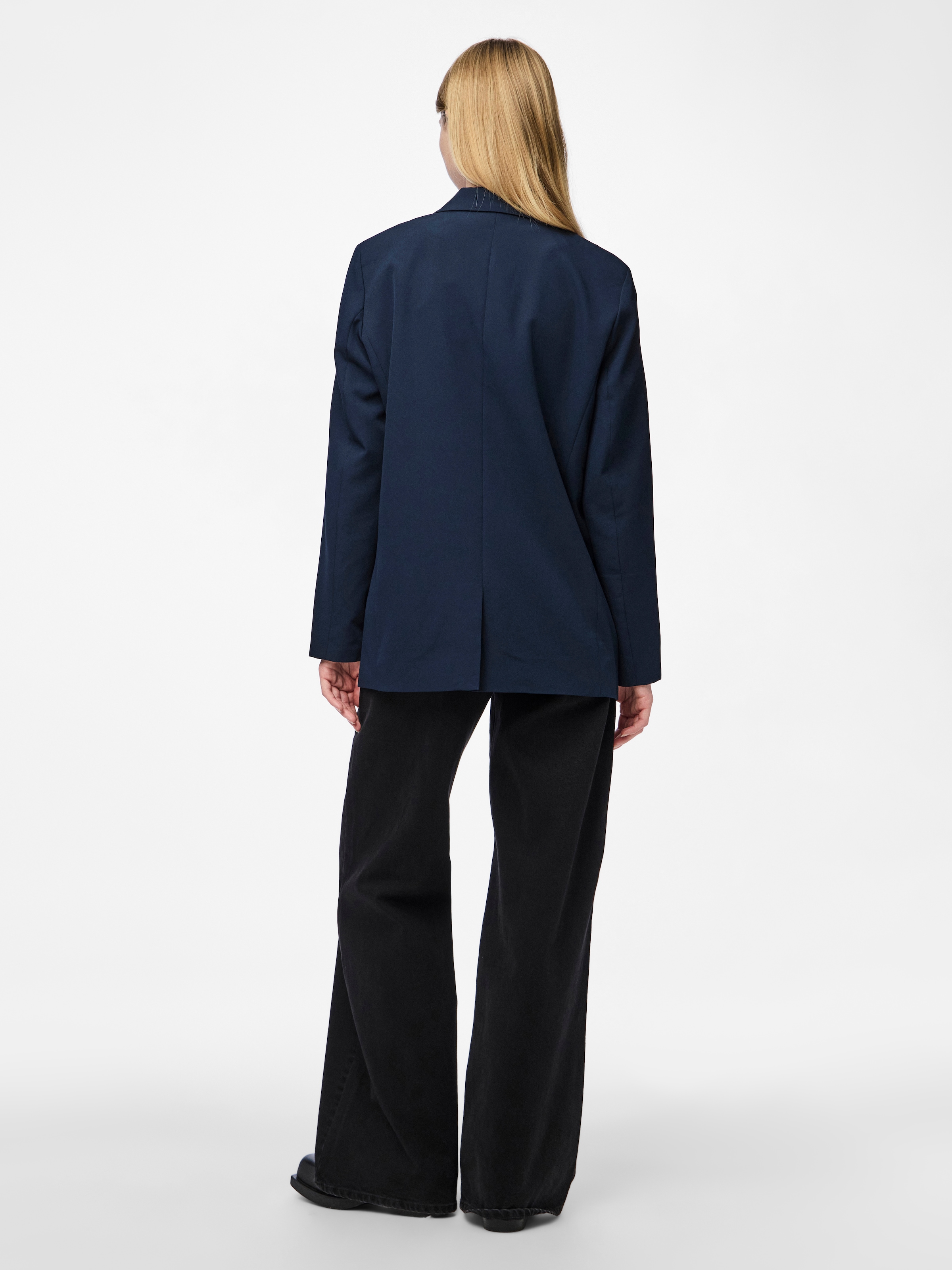 pieces Longblazer »PCBOSELLA LS LOOSE BLAZER NOOS« in leichter Oversize Form