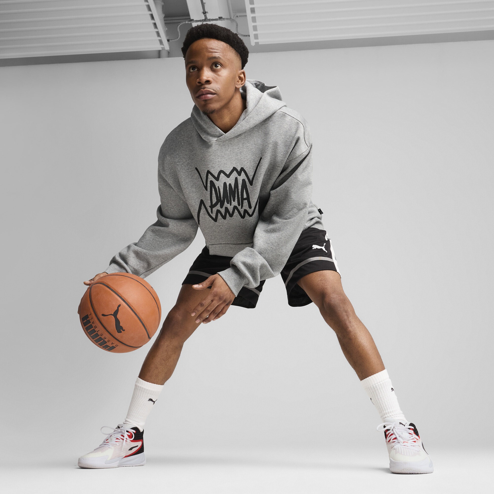PUMA Hoodie »Jaws Core Basketballhoodie Herren«
