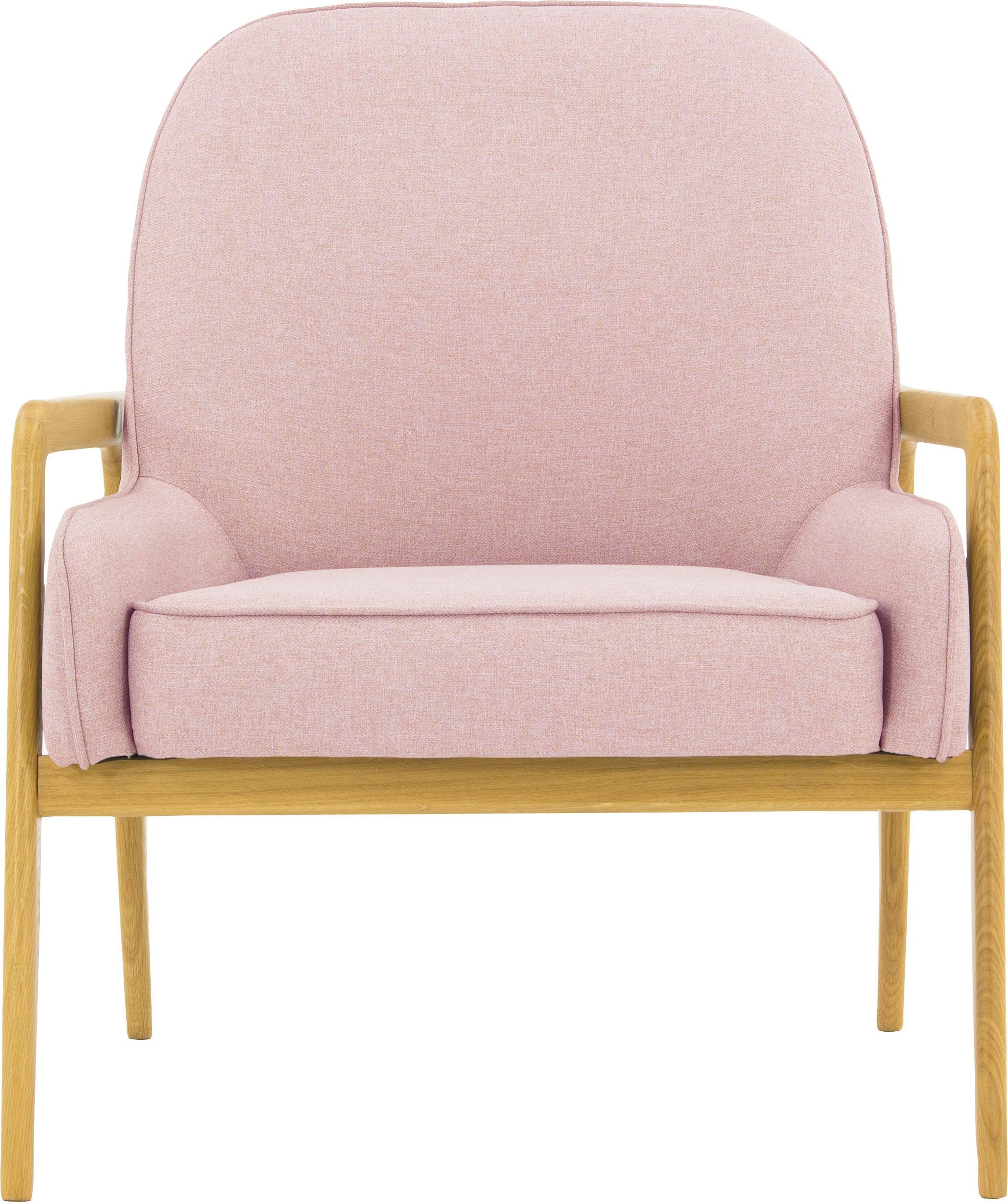 Home affaire Sessel "Braga" wahlweise mit Gestell aus Eiche in dunkel oder günstig online kaufen