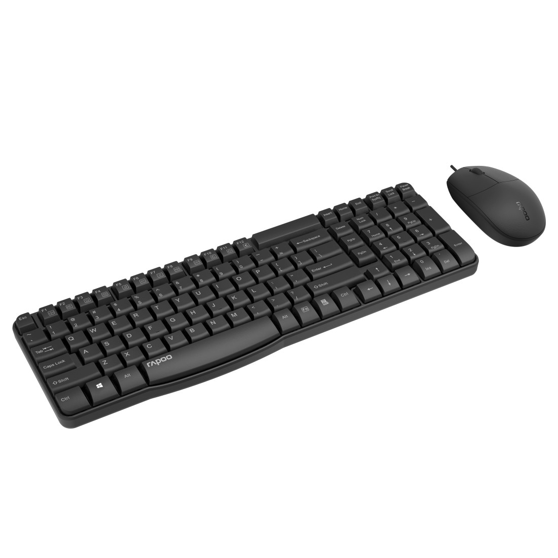 und BAUR St.) »NX1820 | DPI«, Maus-Set kabelgebundenes (2 1600 Tastatur-Maus-Set, Rapoo Tastatur-