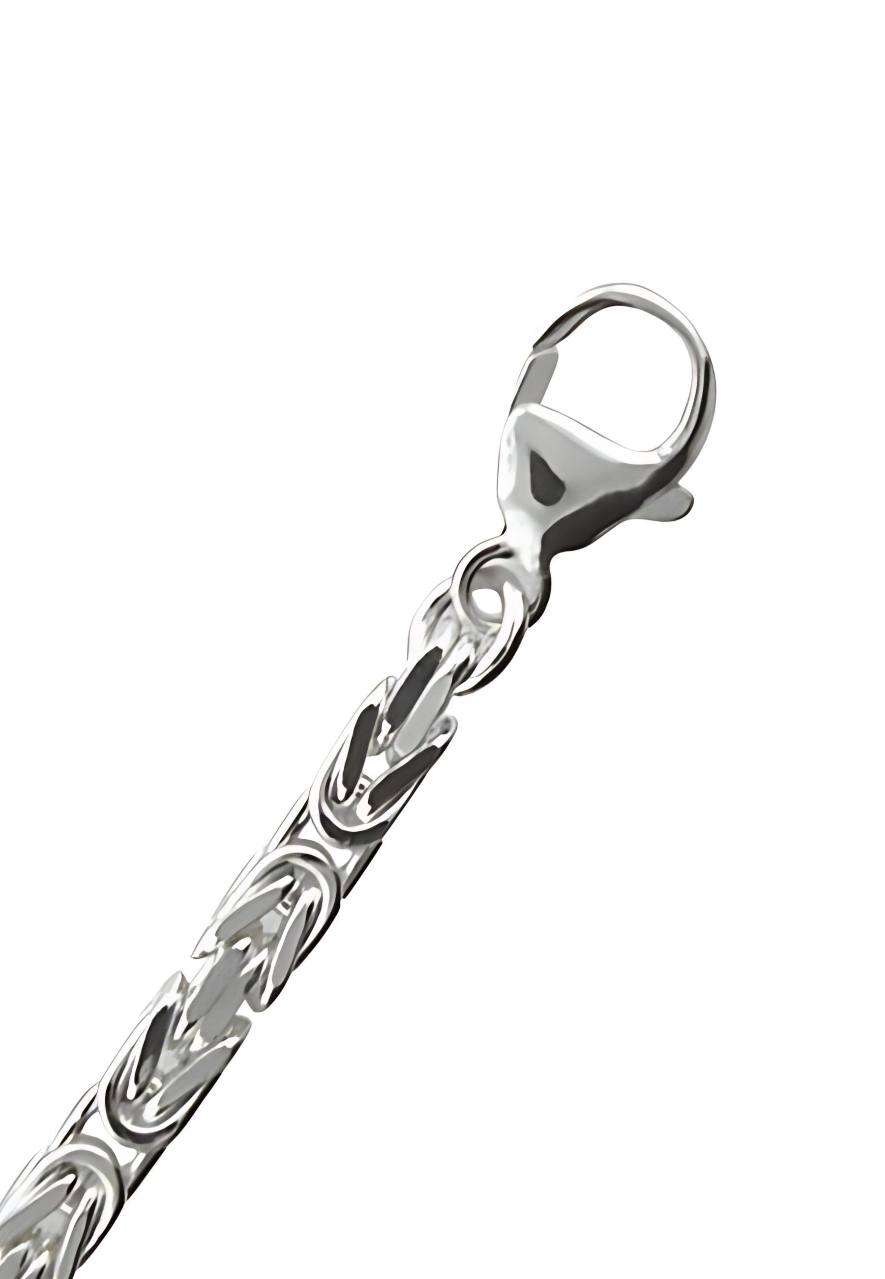 ADELIA ́S Damen Armband "19 cm Königskette Armband 925 Silber", 19cm, Silber 925 (Sterlingsilber), silber, Silber 925 (Sterlingsilber), Armbänder,