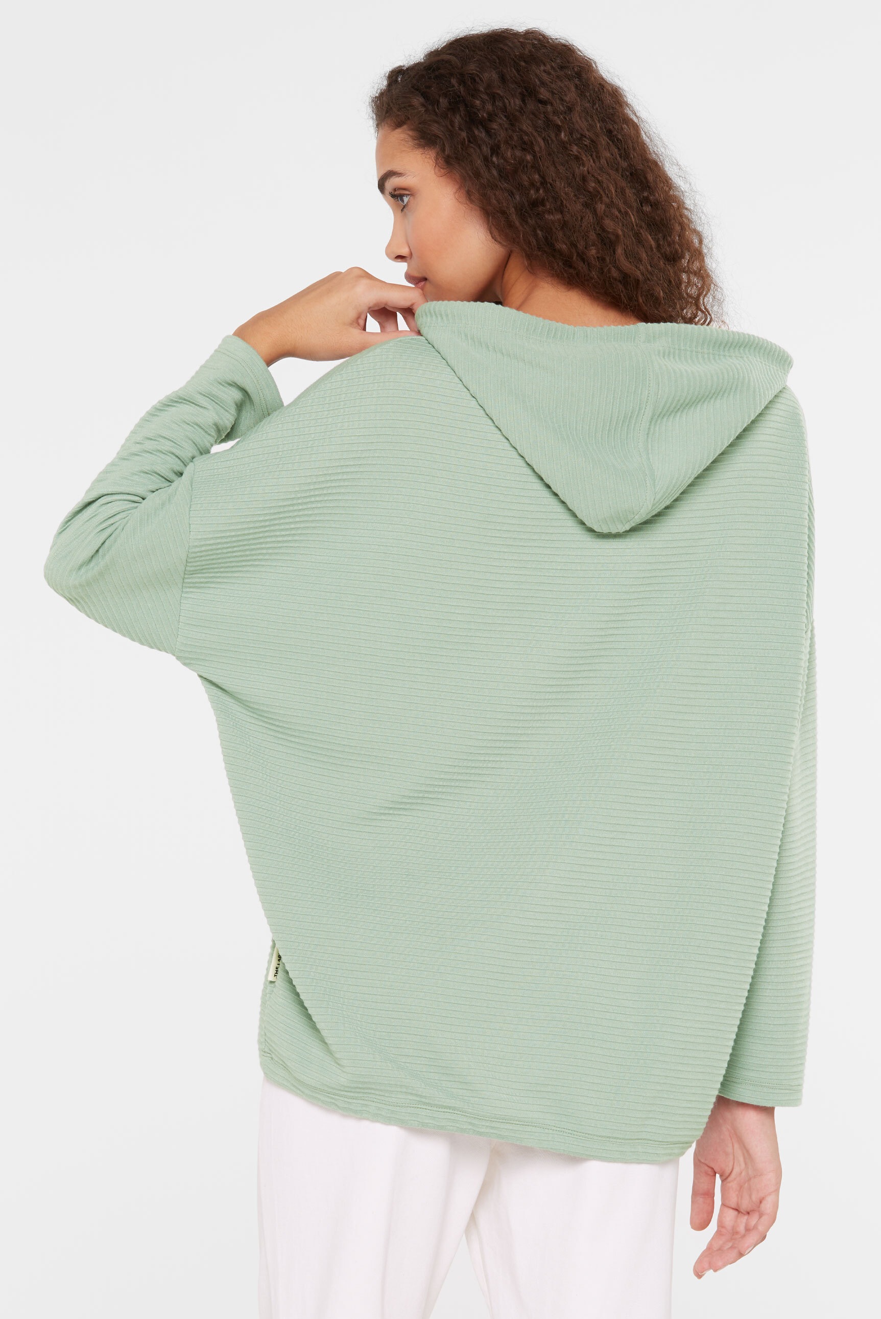 SENSES.THE LABEL Kapuzensweatshirt , mit überschnittenen Schultern
