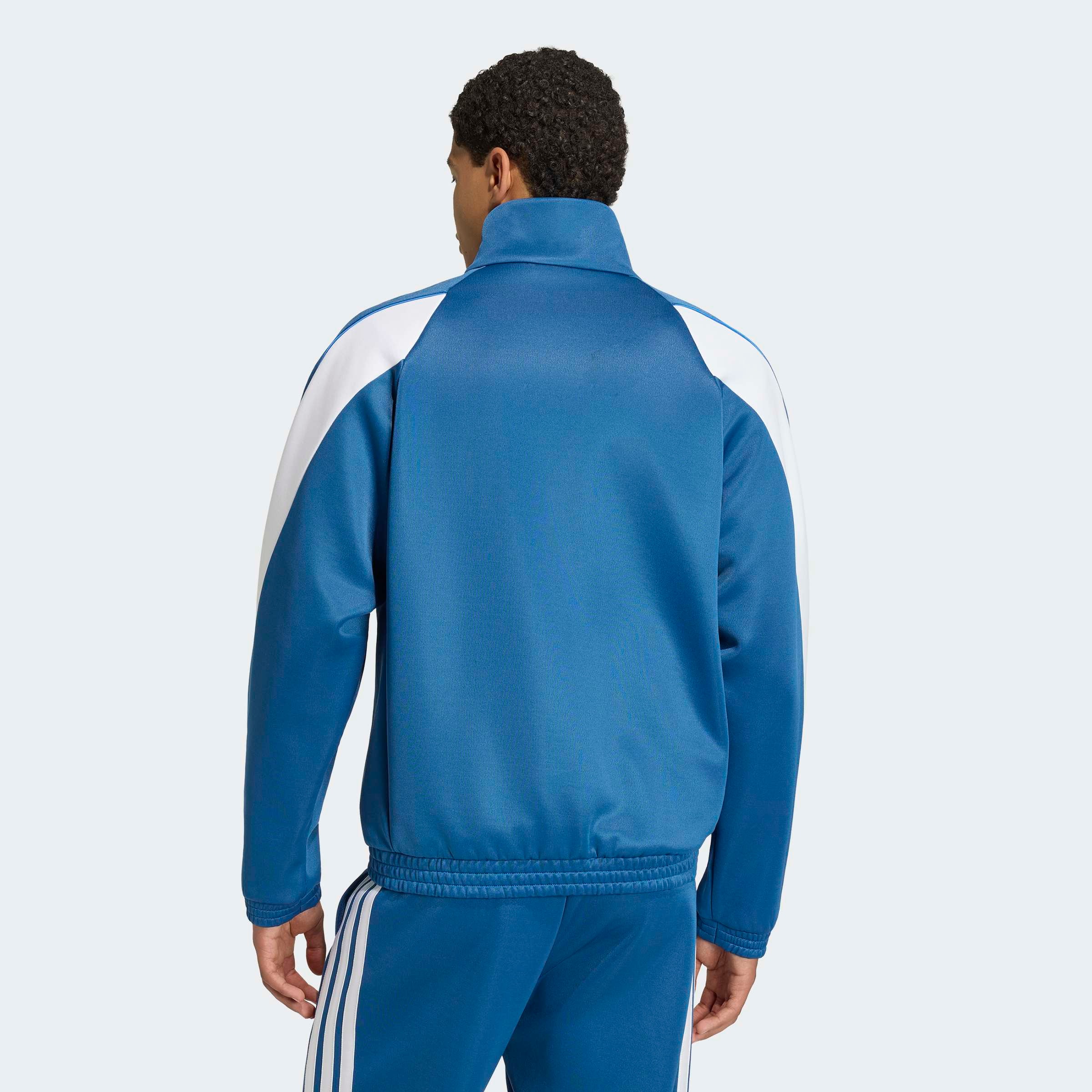 adidas Sportswear Trainingsjacke »STADIUM« mit Rollkragen, lockere Passform, aus Polyester und Baumwolle