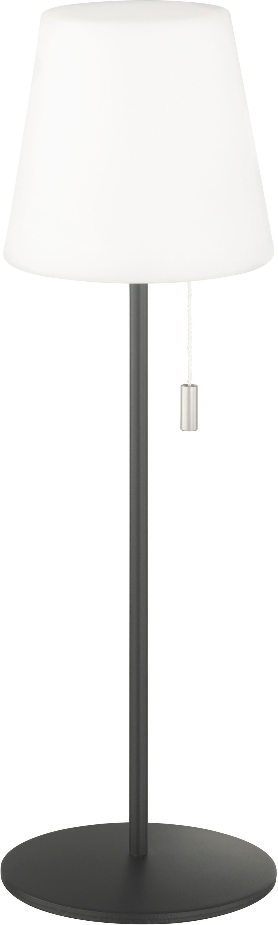 SCHÖNER WOHNEN-Kollektion Außen-Tischleuchte »Talent, In- und Outdoor geeignet, mobile Akku Tischlampe«, 1 flammig, LED 2 W + 0,8 W RGB,Mobiles Licht,Immer und überall dabei,dimmbar,RGB