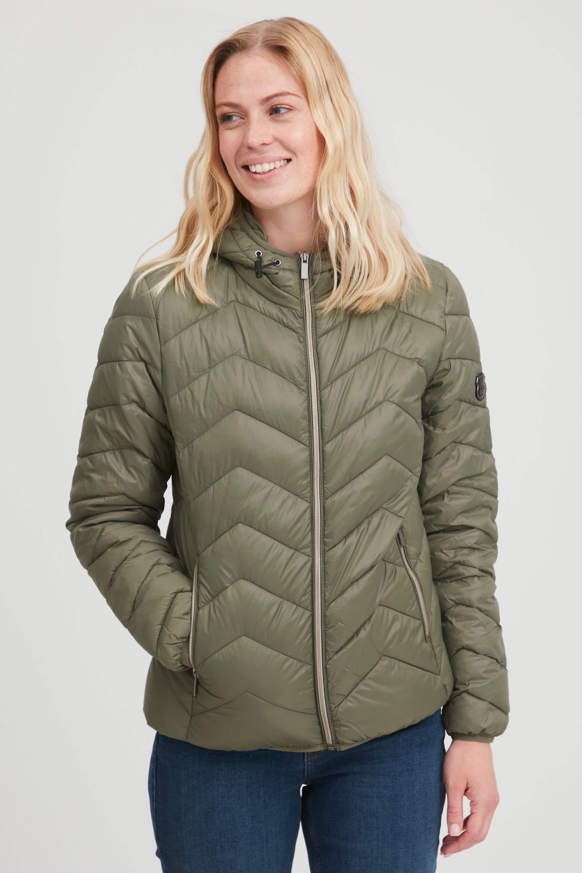 fransa Steppjacke »Steppjacke FRBapadding«, mit Kapuze