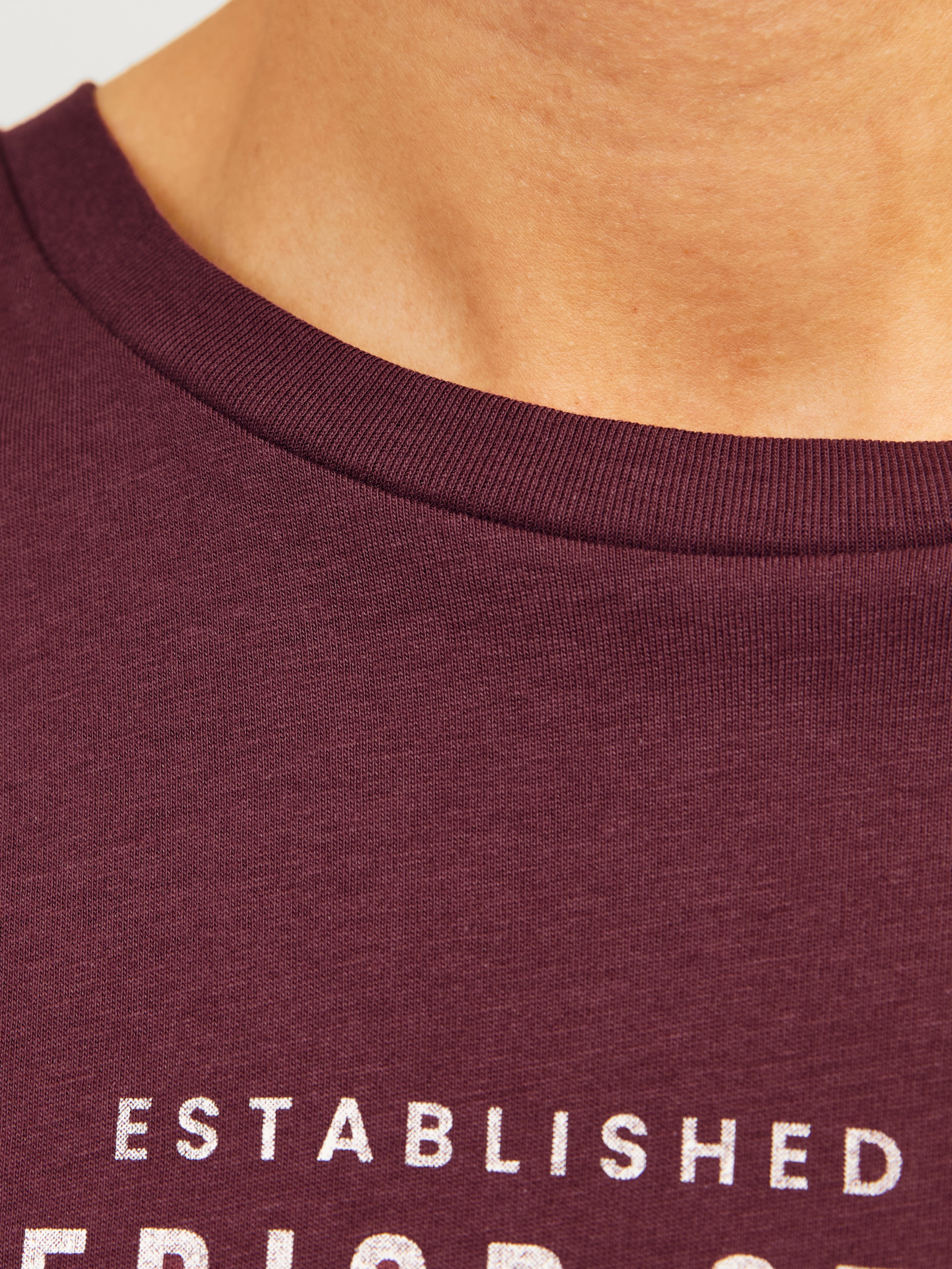 Jack & Jones Rundhalsshirt »JJJEANS TEE SS O-NECK«