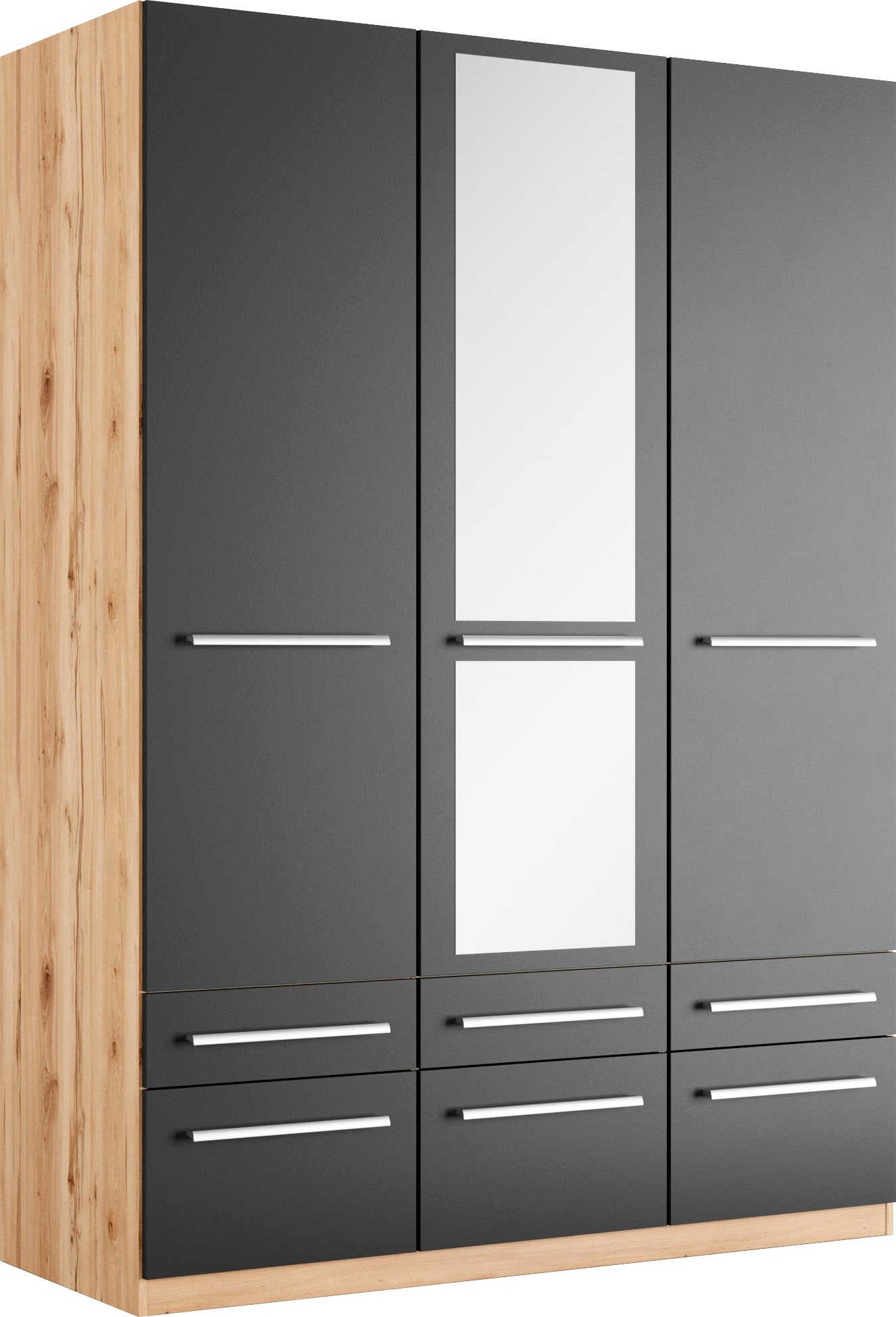 priess Kleiderschrank "Schrank Garderobe Wäscheschrank Barcelona in 5 Breit günstig online kaufen