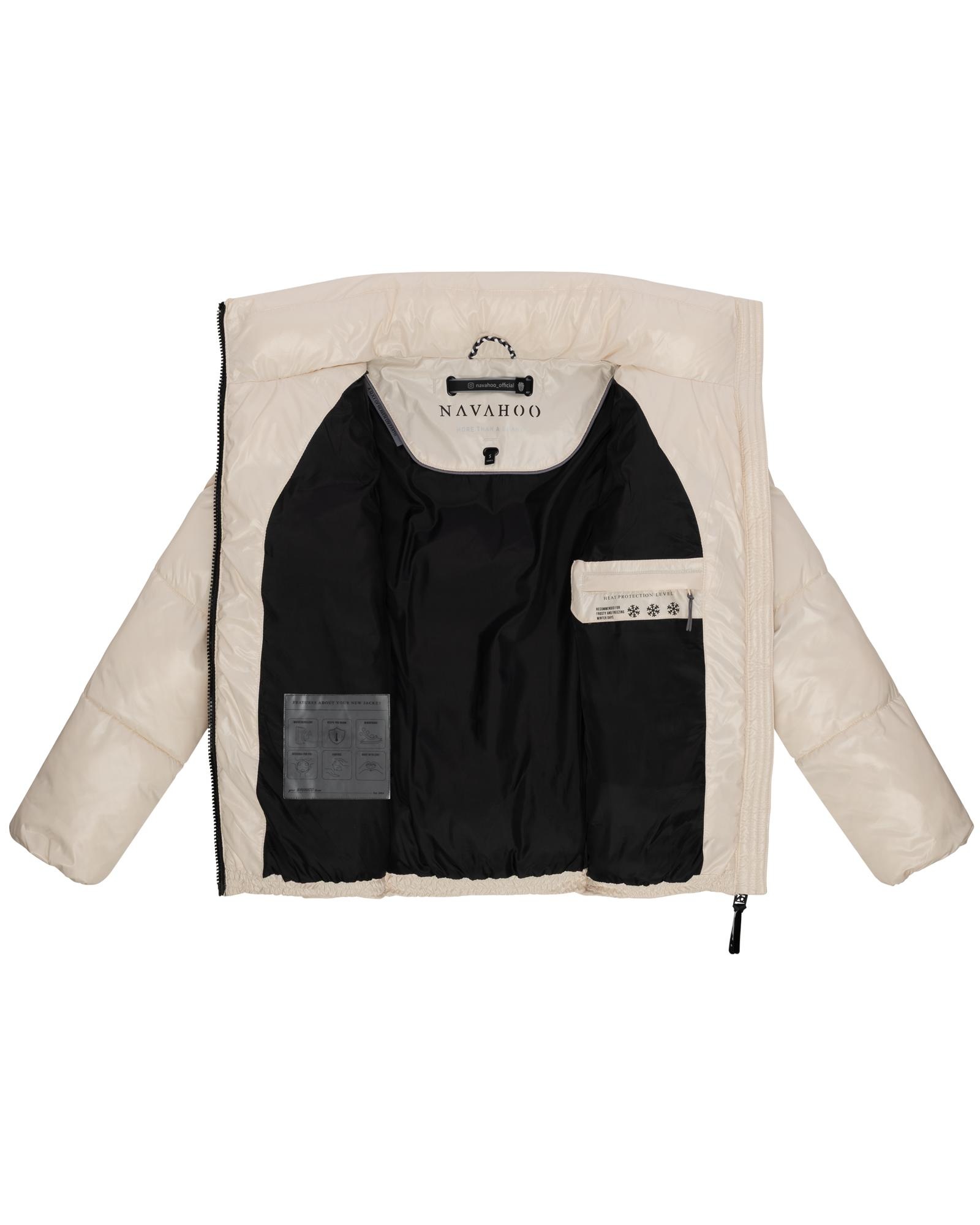 Navahoo Kurzjacke »Eispracht 14«, ohne Kapuze, Kurze gesteppte Damen Winterjacke