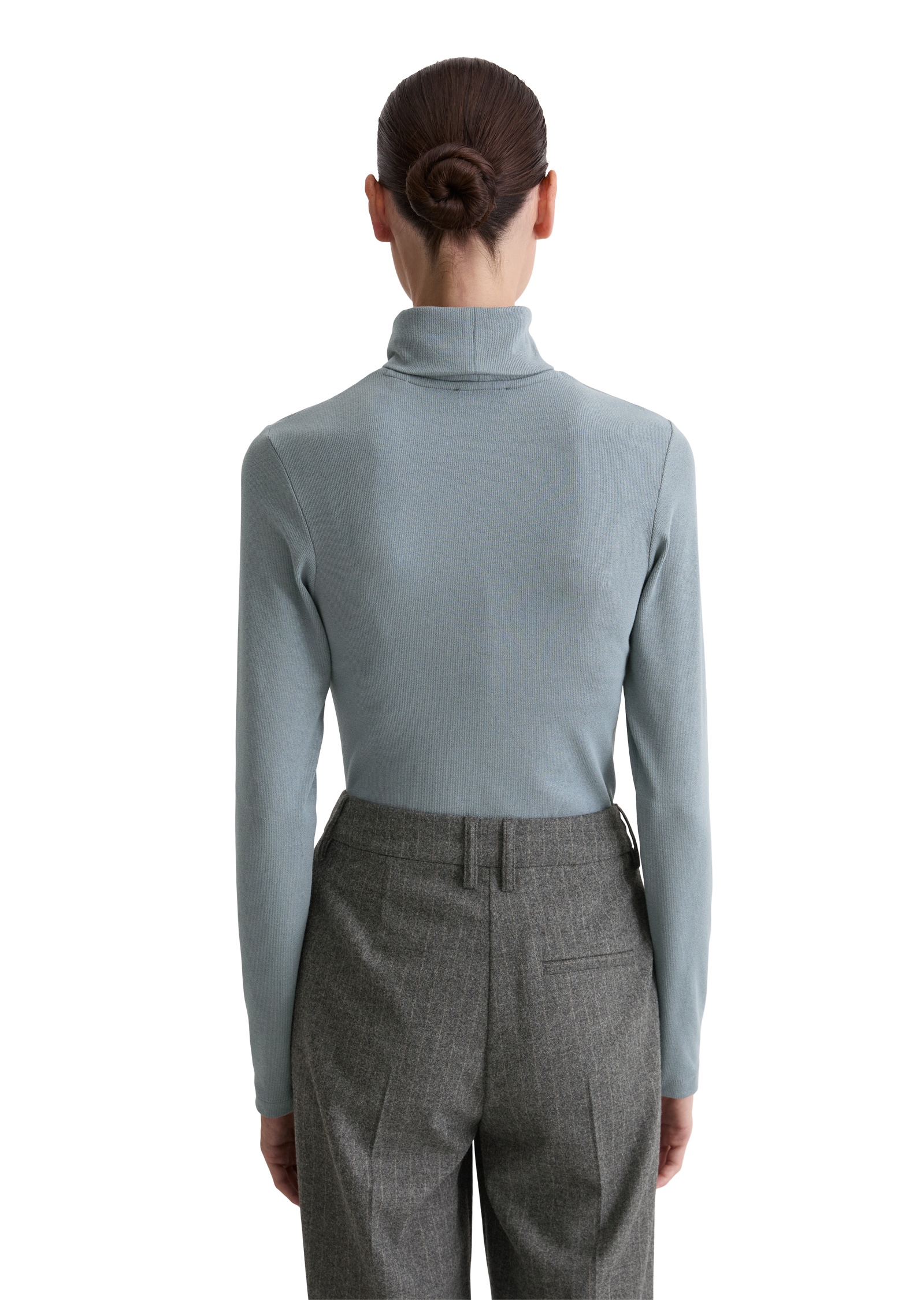 Marc O'Polo Langarmshirt »aus soft geripptem Jersey«