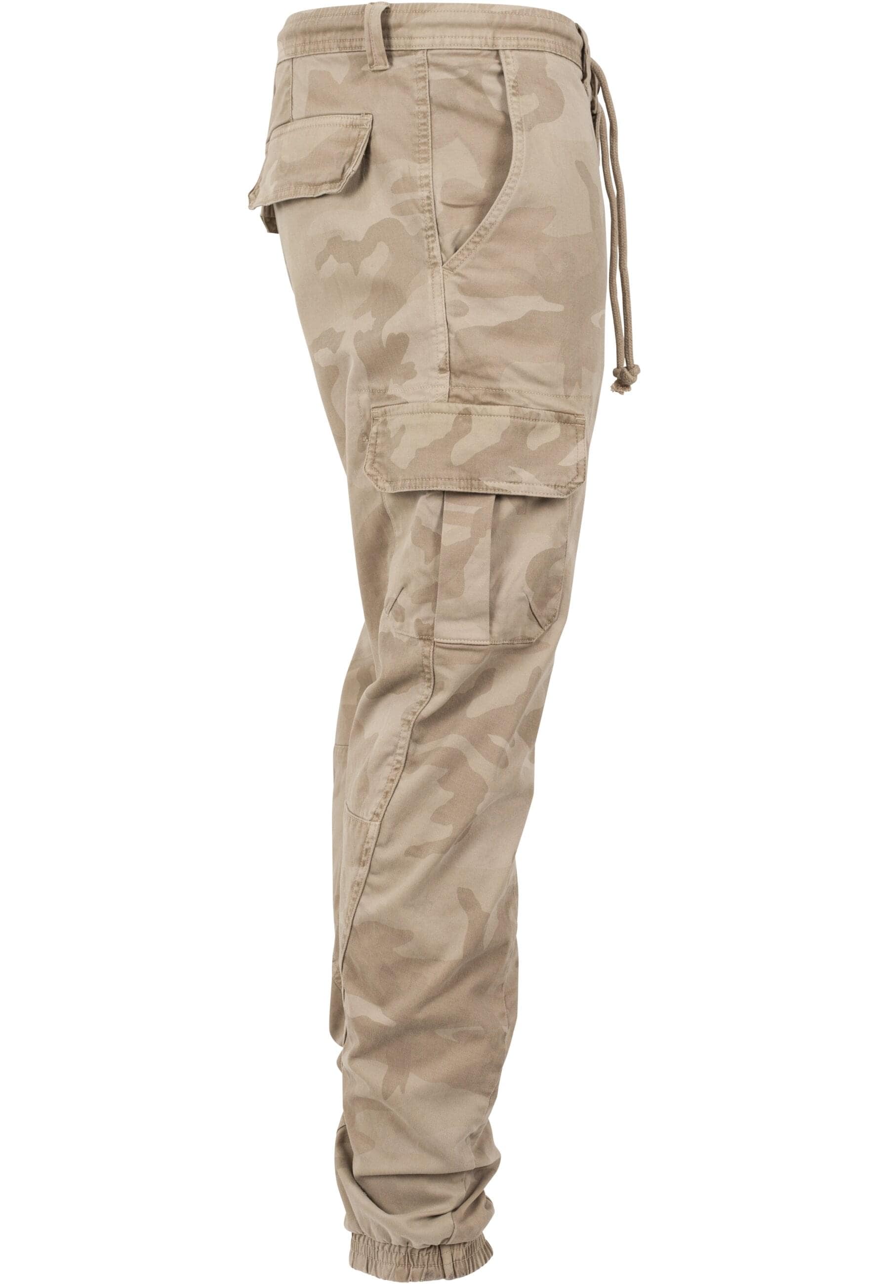URBAN CLASSICS Cargohose »Urban Classics Herren Camo Cargo Jogging Pants«, (1 tlg.)