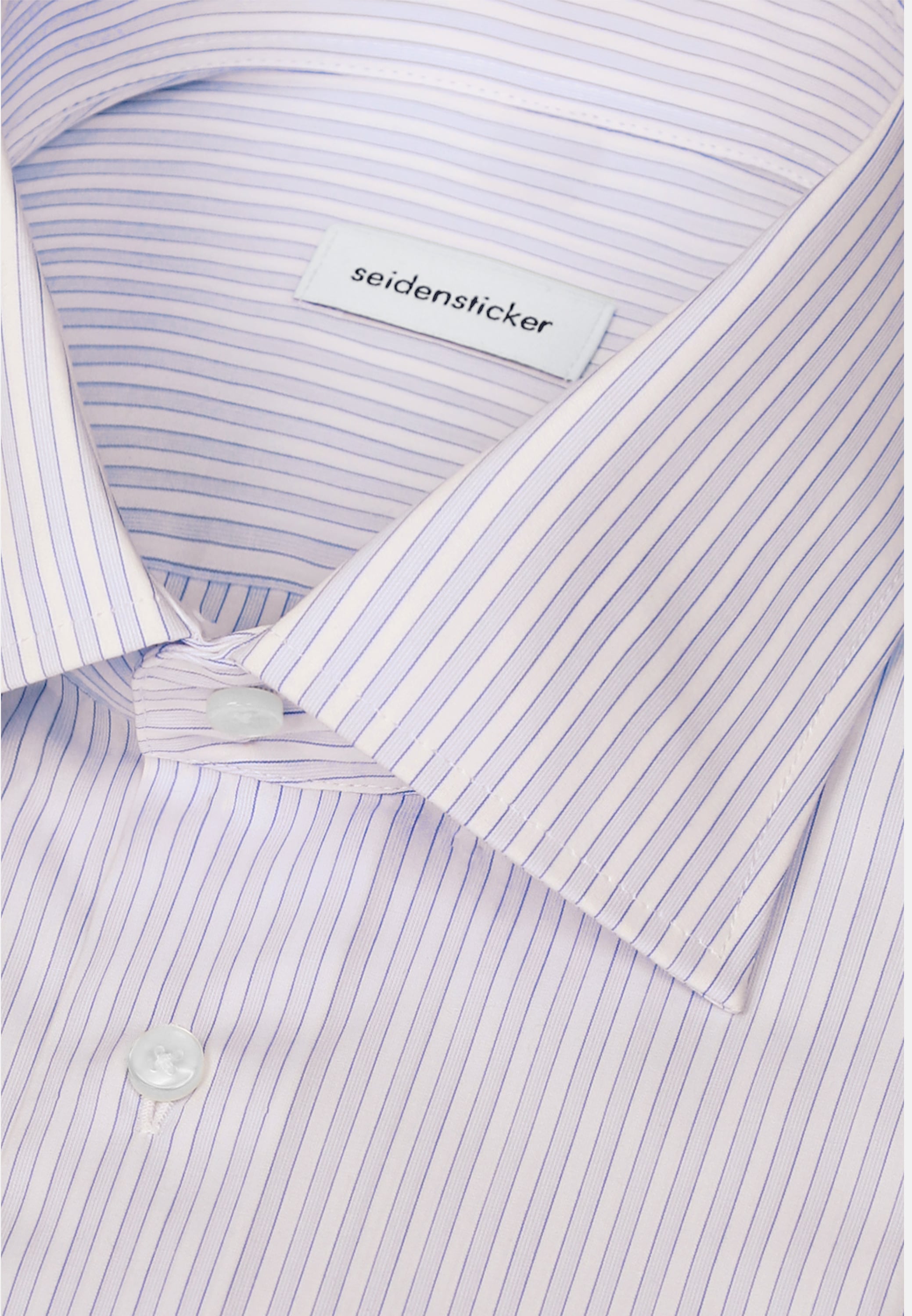 seidensticker Businesshemd »Schwarze Rose« Regular 1/1 Kentkragen Gestreift
