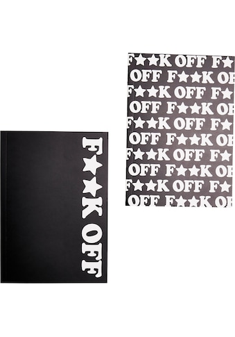 MisterTee Schmuckset »Accessoires Fuck Off Exercise Book 2-Pack«, (1 tlg.)