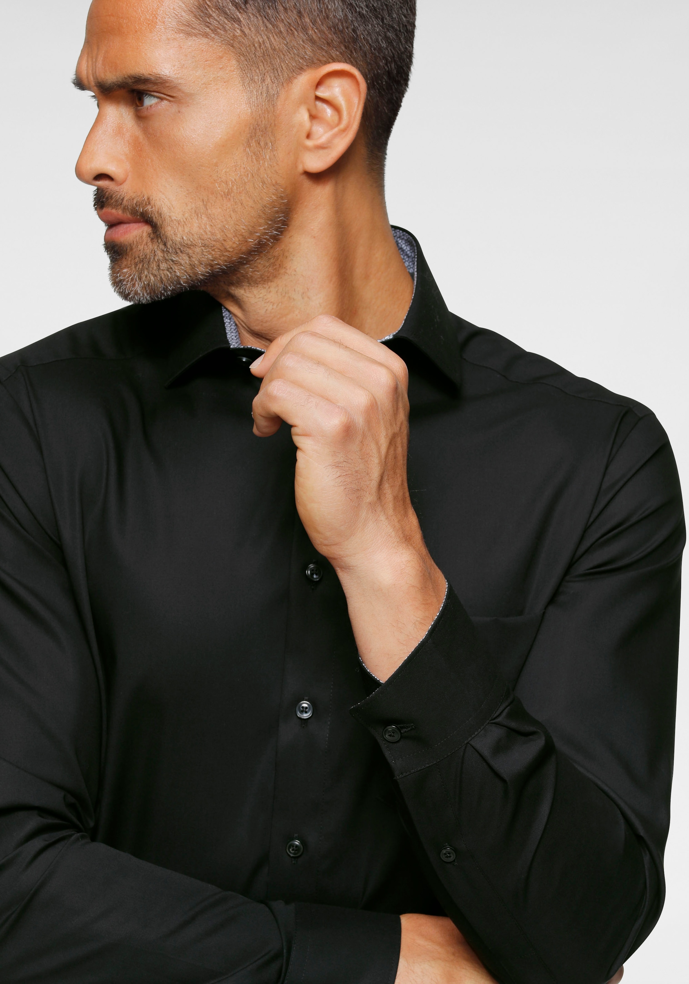 Zum supergünstigen Preis angeboten OLYMP Businesshemd »Luxor modern für fit«, mit ▷ Armlänge normaler | BAUR