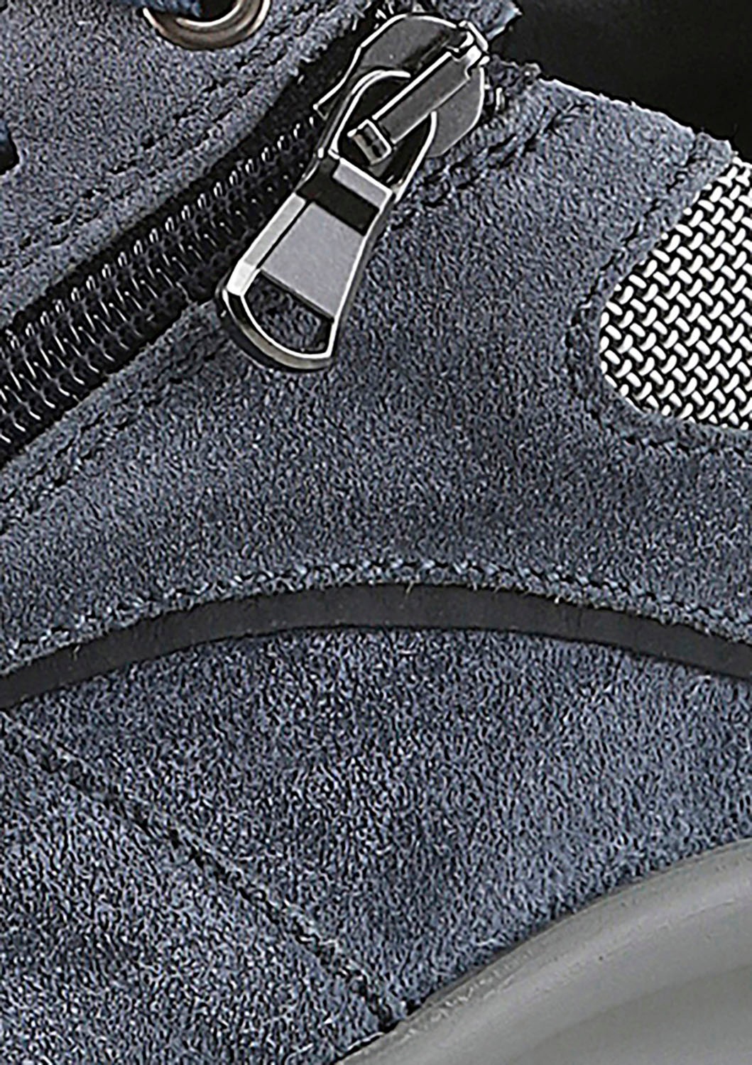 Waldläufer "H-MAX", Schnürschuh, Halbschuh mit zusätzlichem Reißverschluss, günstig online kaufen