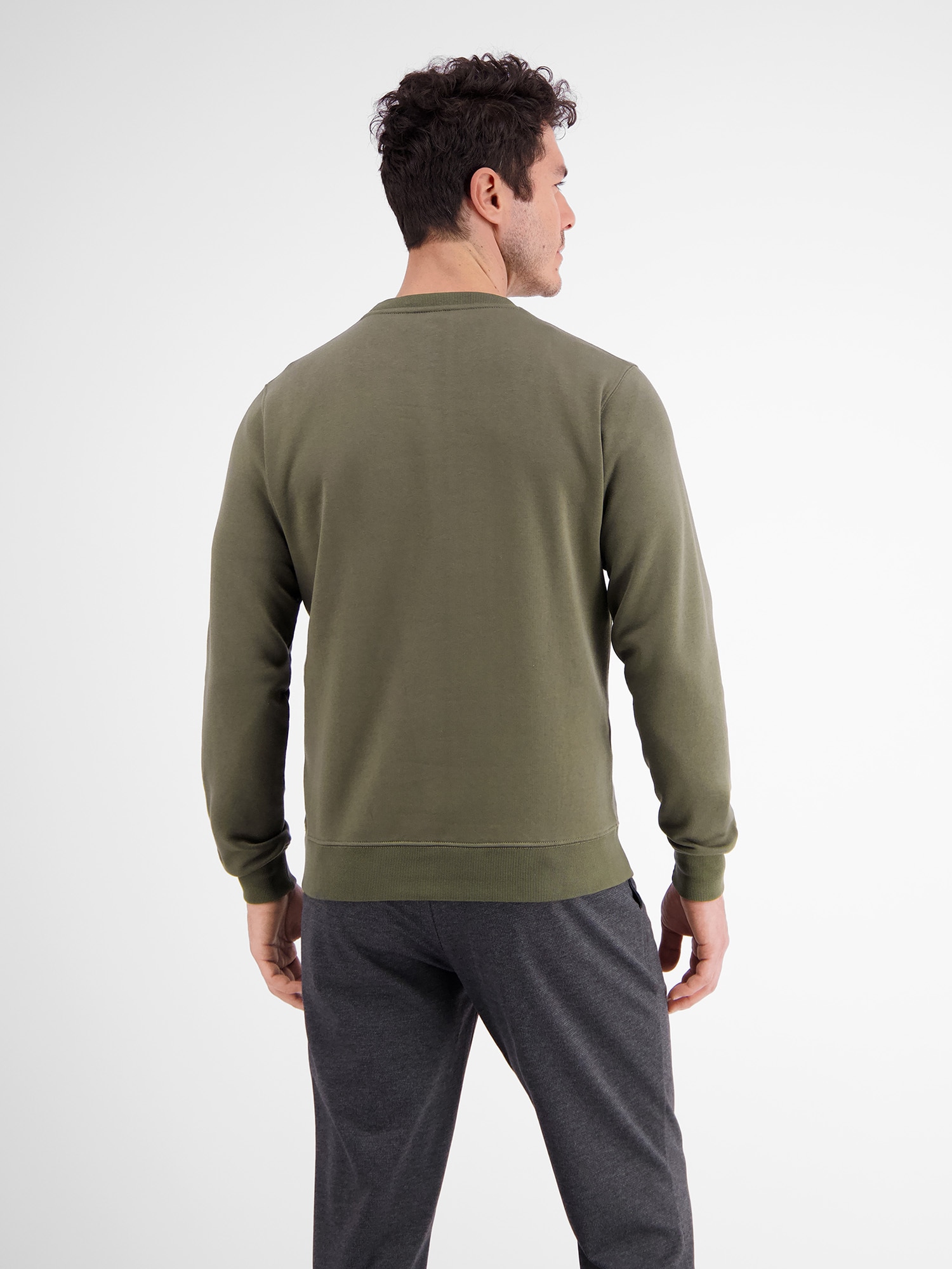 LERROS Sweatshirt »LERROS Leichter Sweater in Strukturqualität«