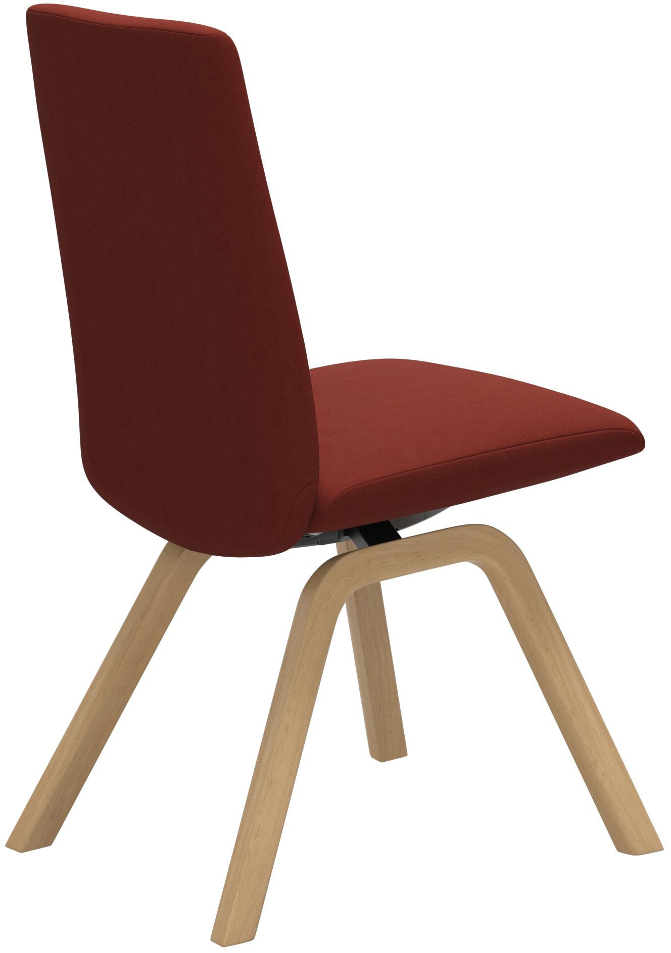 Stressless® Polsterstuhl »Laurel«, Microfaser DINAMICA, Low Back, Größe M, mit schräggestellten Beinen in Eiche natur