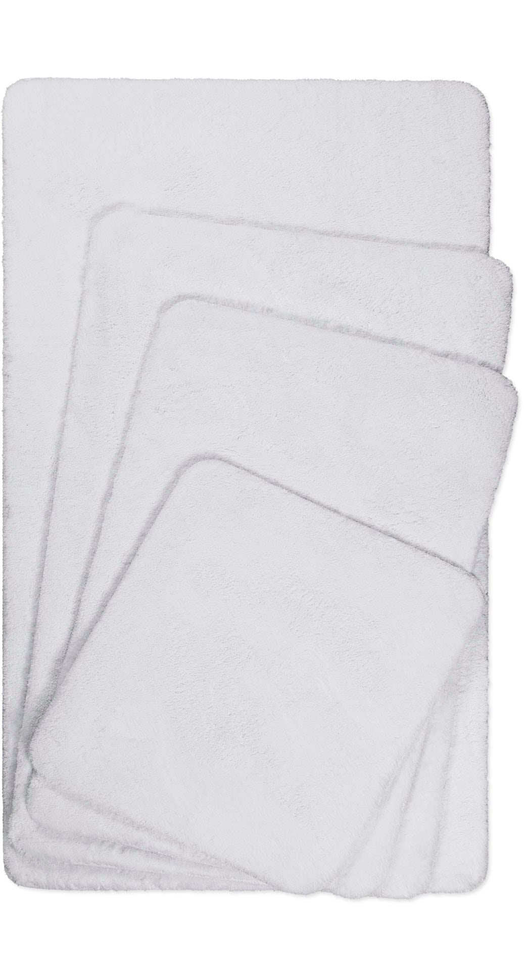 Wecon home Basics Badematte »Joris«, rutschhemmend beschichtet, strapazierfähig, waschbar, viele Größen, Badezimmerteppich, uni