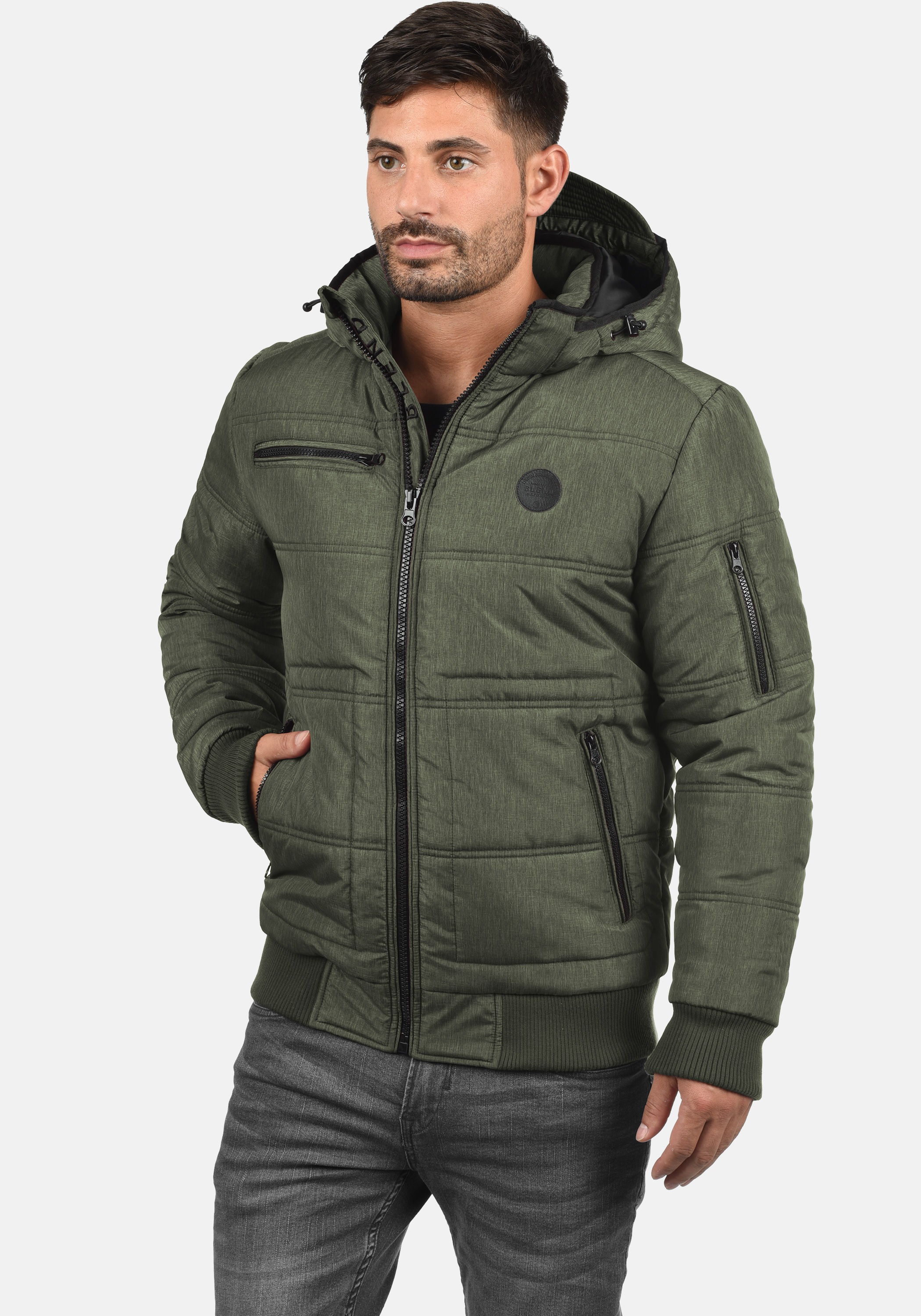 Thumbnail - Blend Winterjacke "BHBoris" mit Kapuze Warme Jacke mit abnehmbarer Kapuze