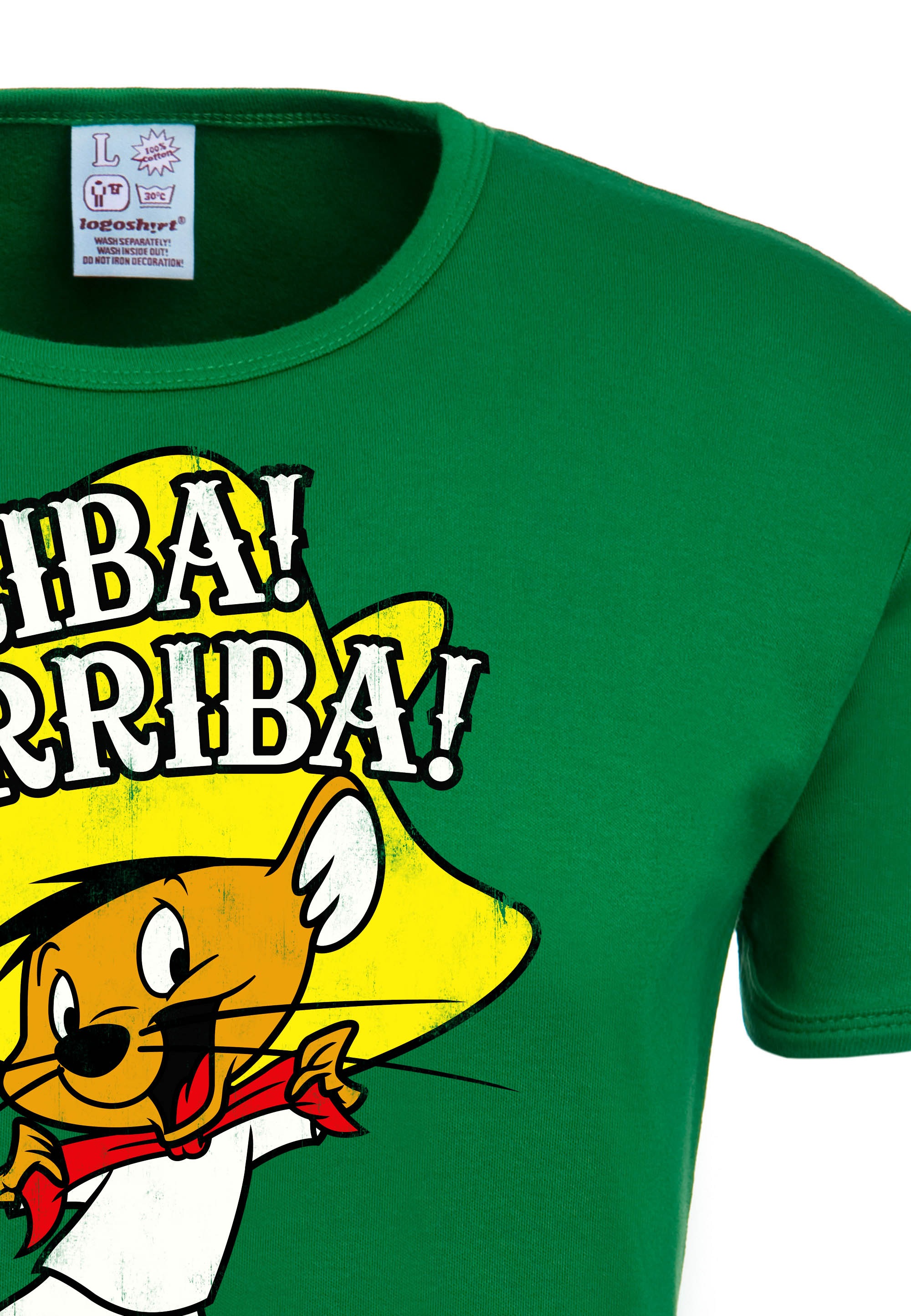 LOGOSHIRT T-Shirt »Looney Tunes - Arriba! Andale!«, mit Speedy Gonzales  Aufdruck ▷ für | BAUR