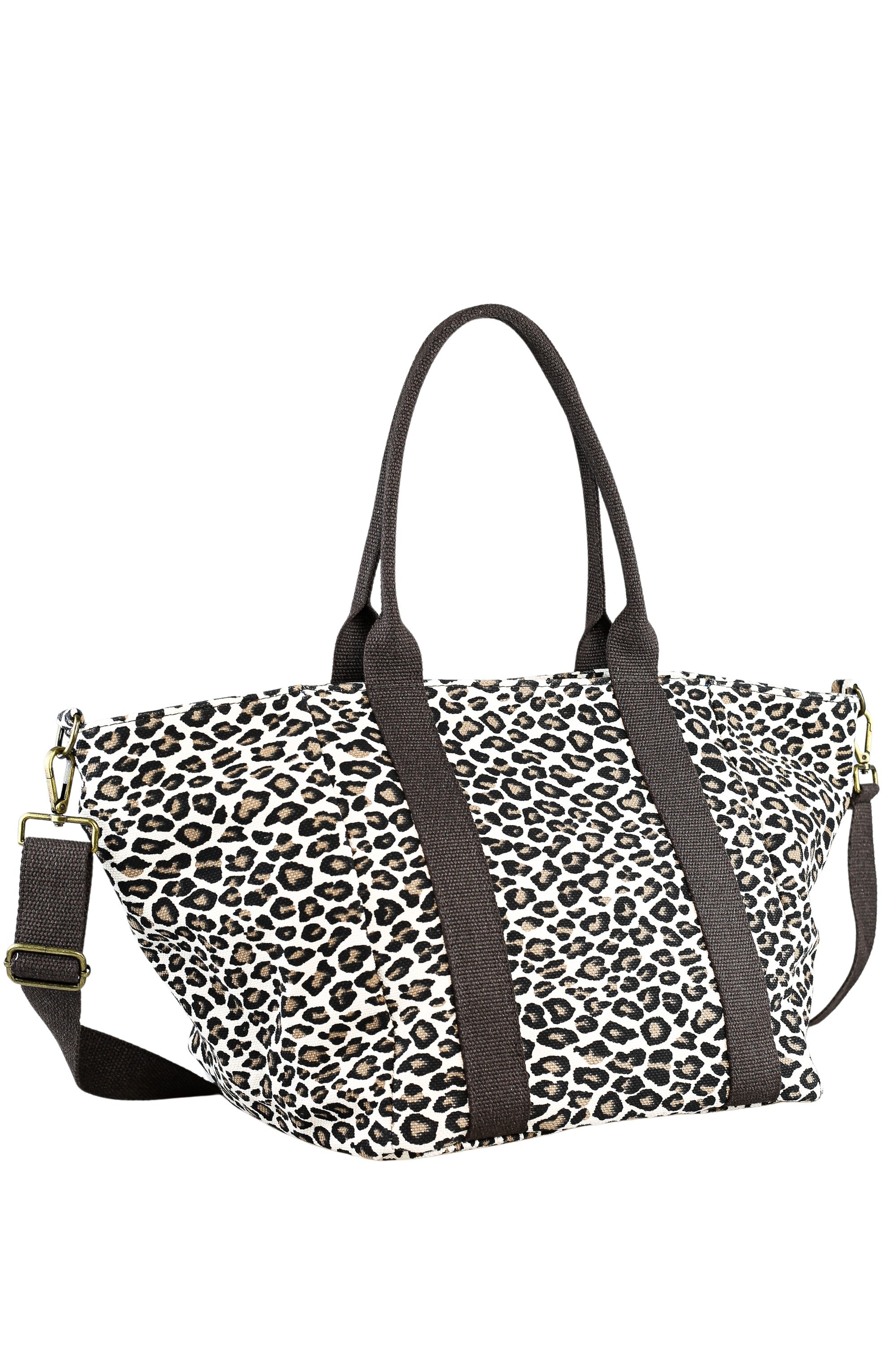 COLLEZIONE ALESSANDRO Schultertasche "Savanna XL", Große Weekender Leotasche