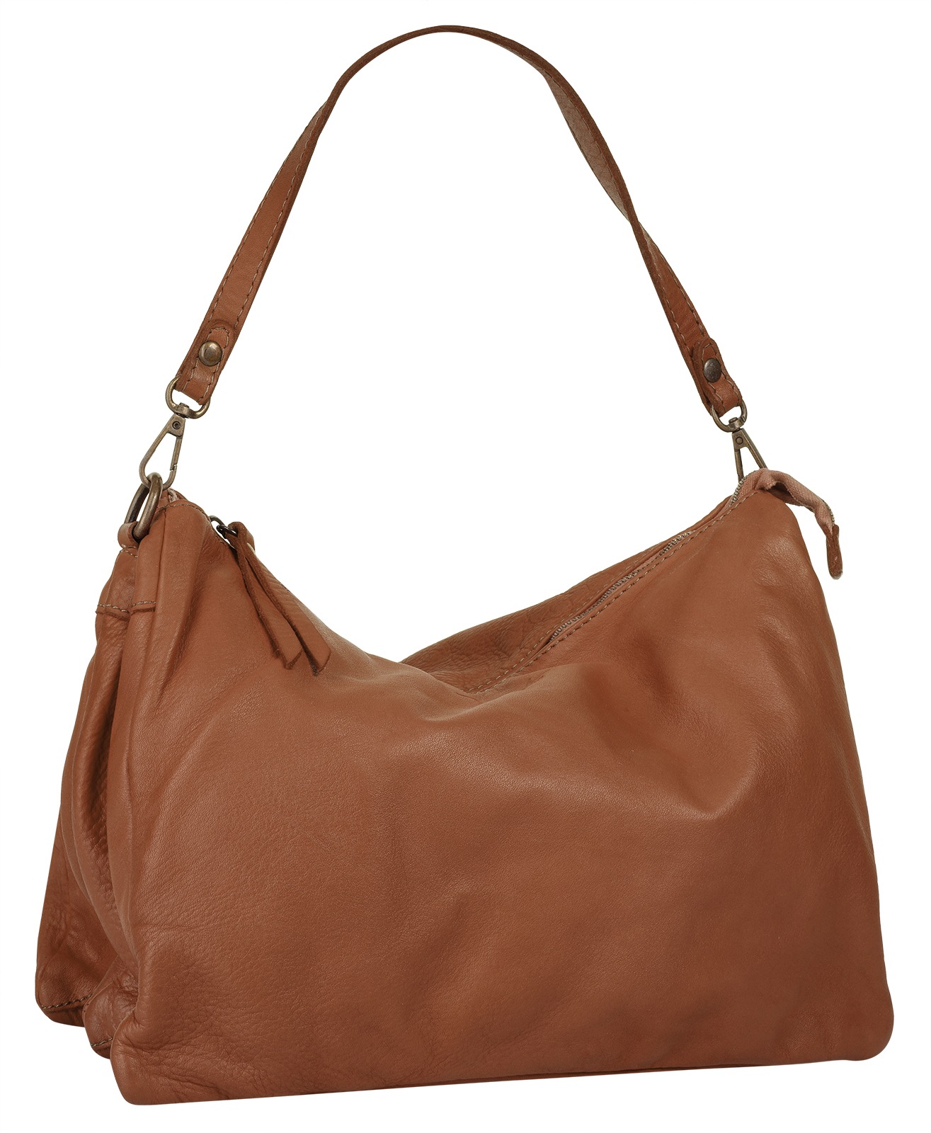 Samantha Look Umhängetasche echt Leder, Made in Italy günstig online kaufen