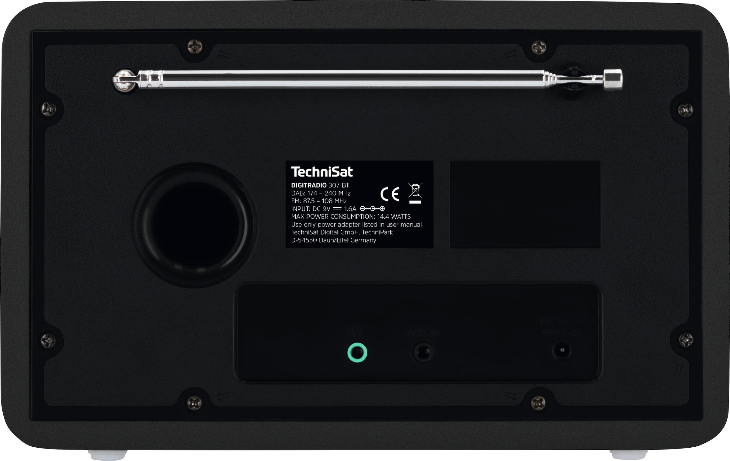TechniSat Radio »DIGITRADIO 307 BT«, (Bluetooth Digitalradio (DAB+)-UKW mit  RDS 5 W) | BAUR