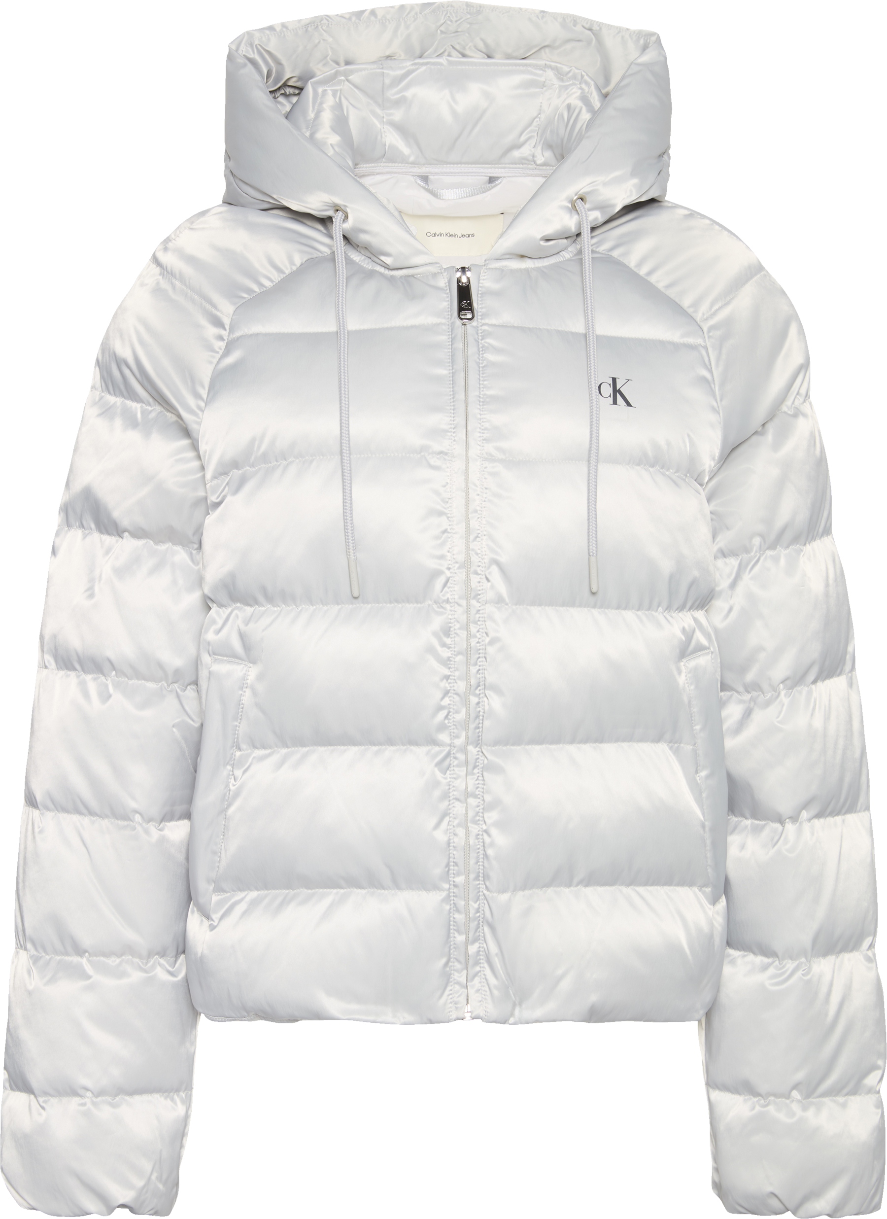 Calvin Klein Jeans Steppjacke mit Kapuze Regular fit mit Rundhalsausschnitt