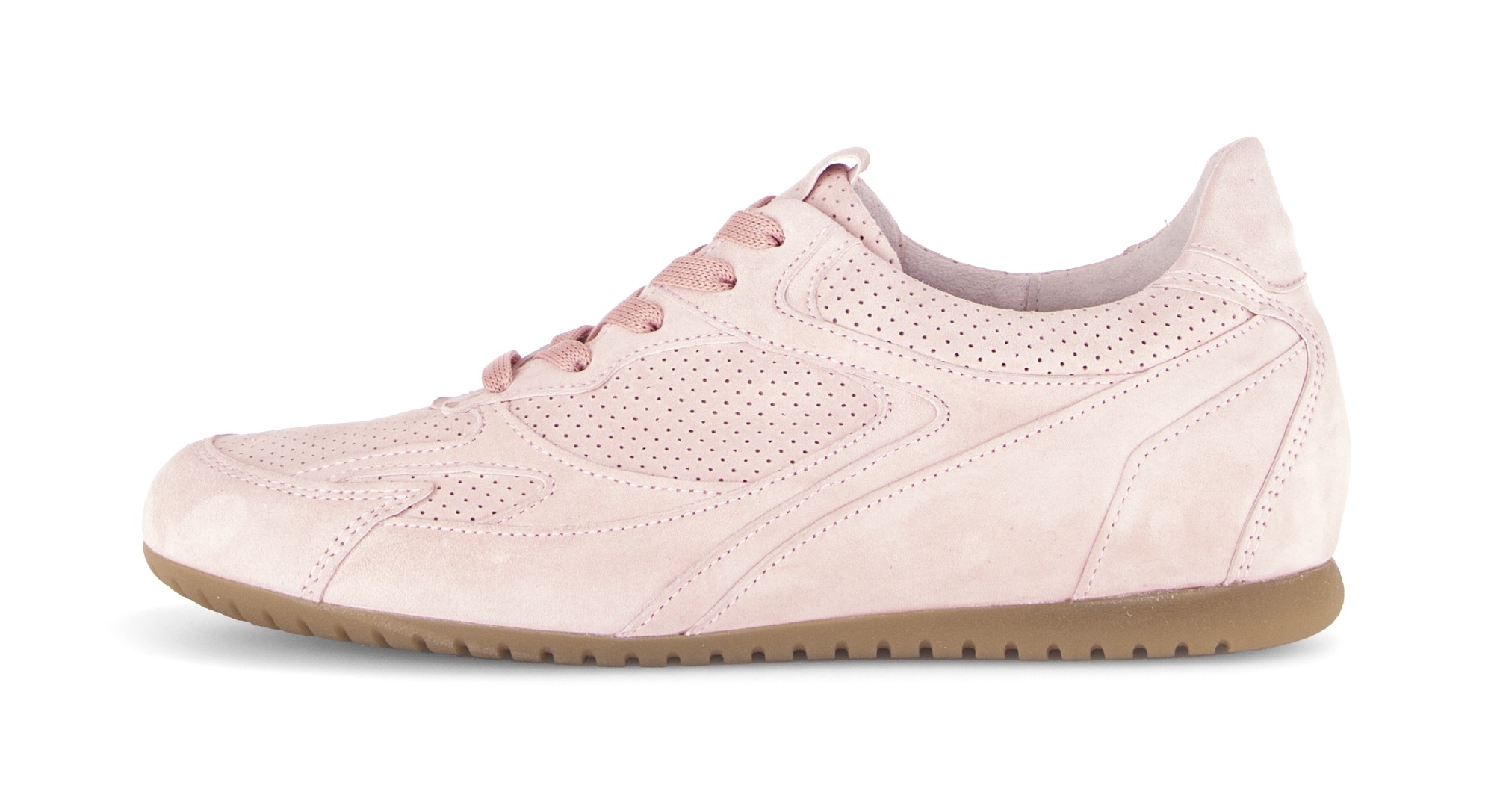 Thumbnail - Gabor Sneaker "DAVOS", Freizeitschuh, Halbschuh, Schnürschuh mit Lochmuster, H-Weite