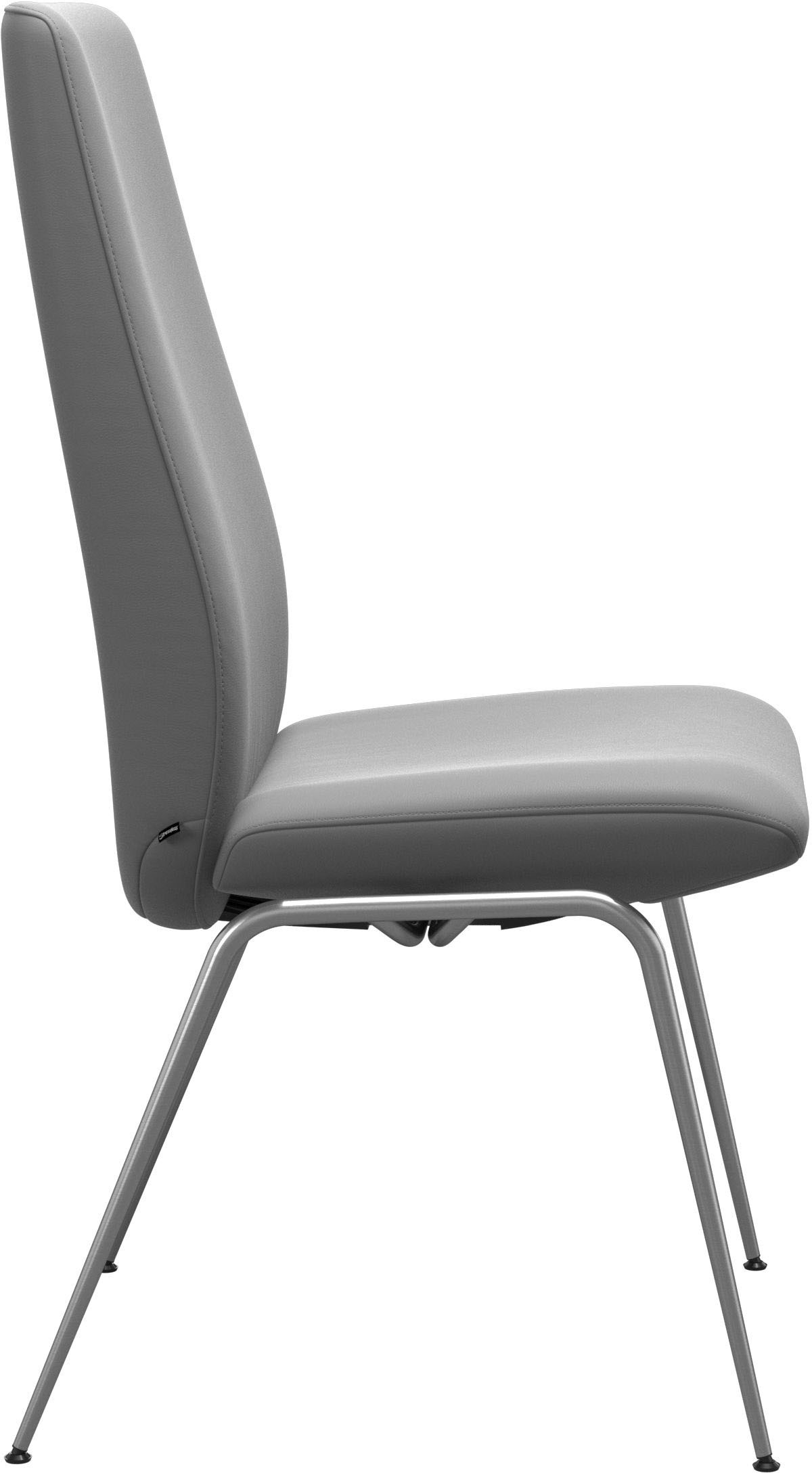 Stressless® Polsterstuhl »Laurel«, Leder BATICK, High Back, Größe L, mit Beinen aus Stahl in Chrom glänzend