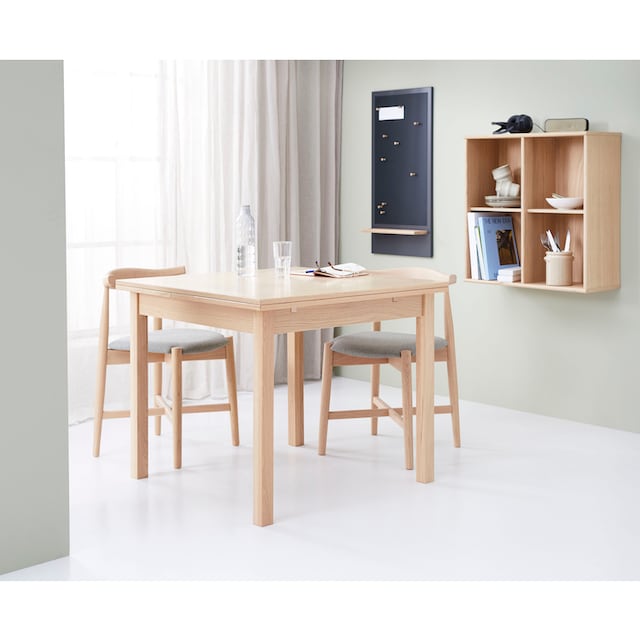 Hammel Furniture Esstisch »Basic by Hammel Dinex«, aus Furnier/Massivholz,  in zwei Breiten, mit Auszugsfunktion bestellen | BAUR
