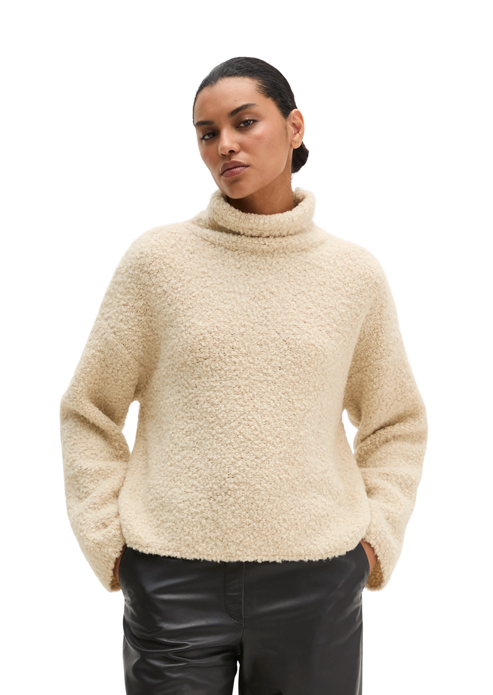Marc O'Polo Strickpullover »aus Bouclé-Garn«