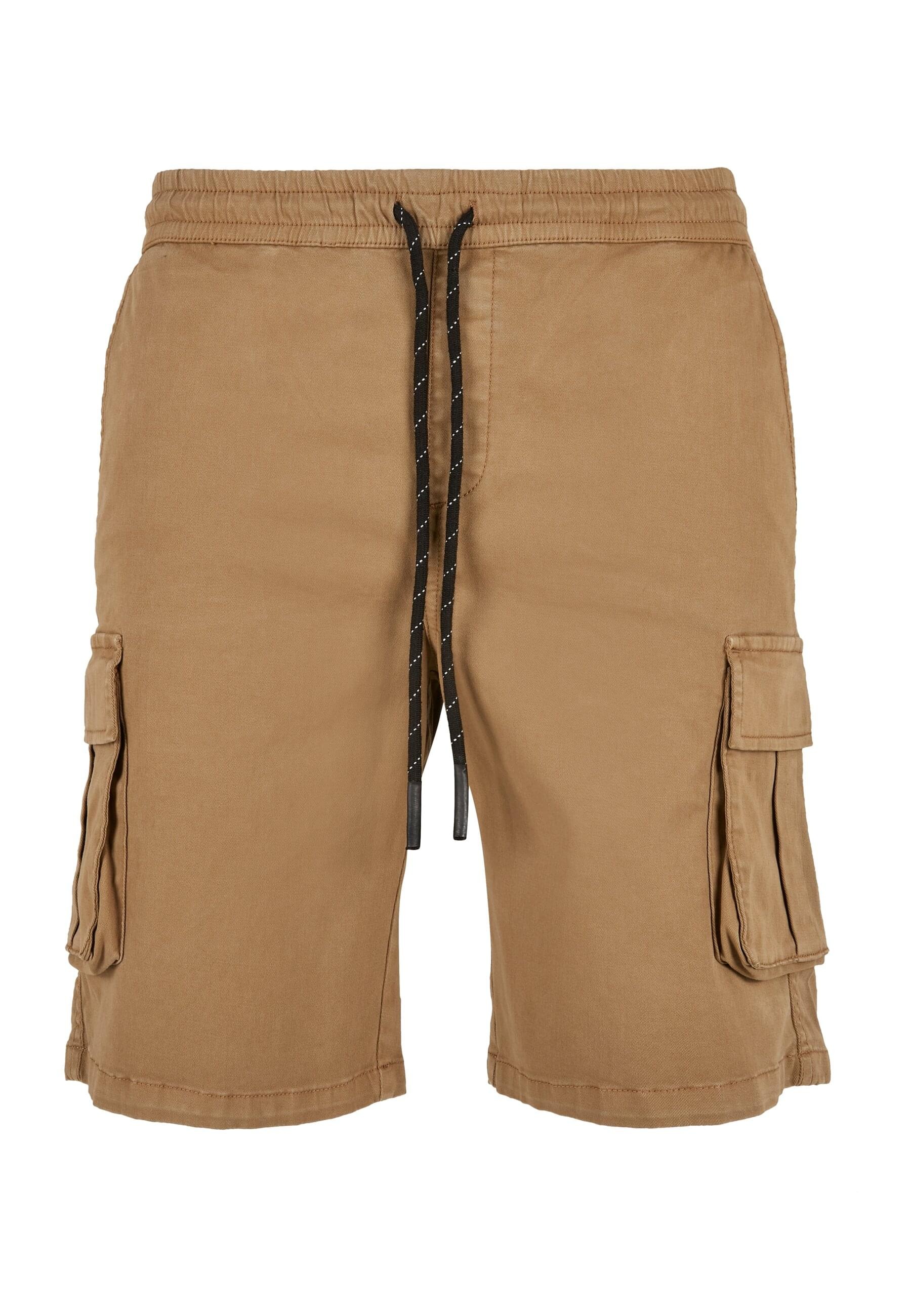 Stoffhose »Urban Classics Herren Drawstring Cargo Shorts«, (1 tlg.)