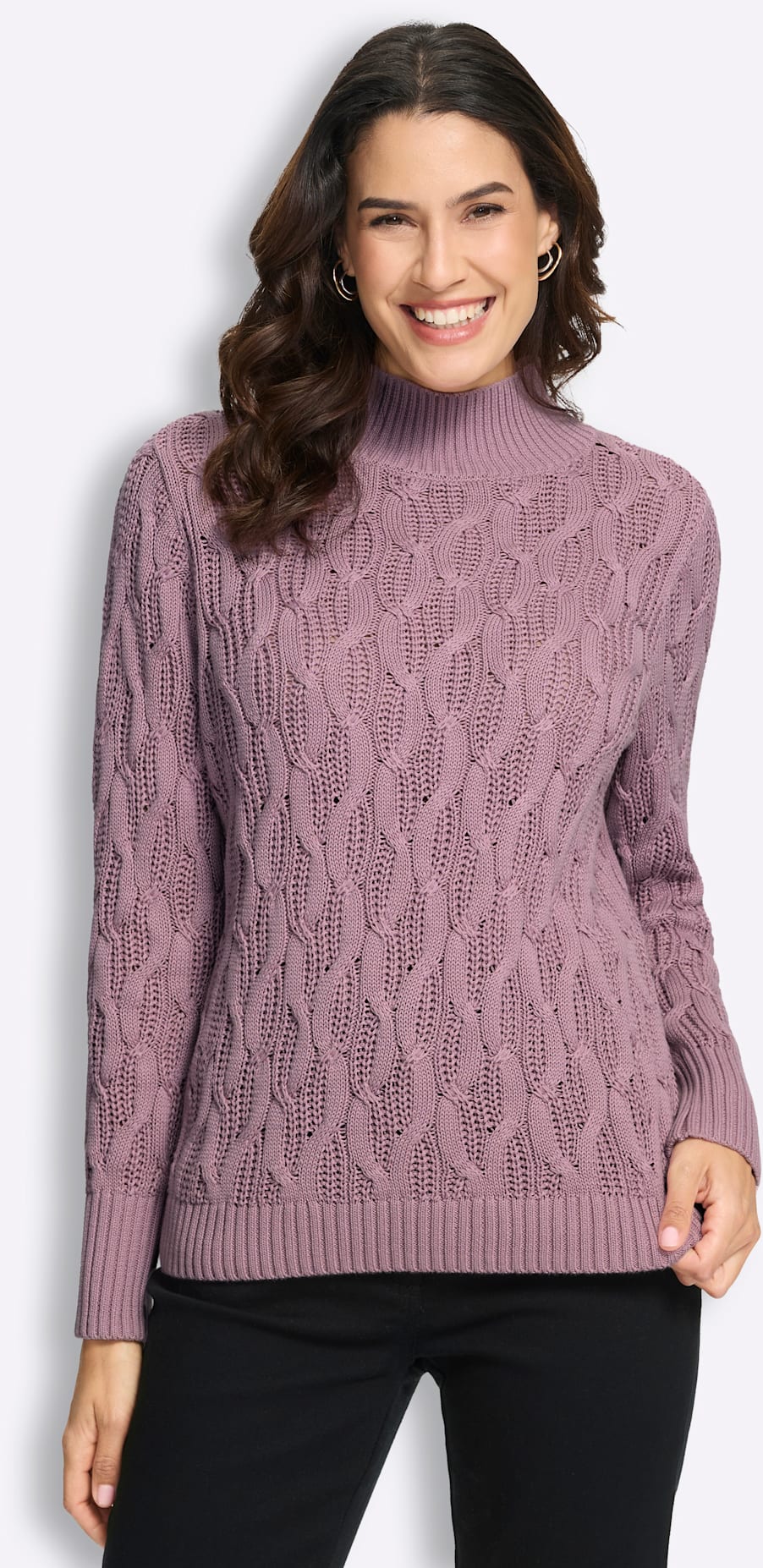Inspirationen Stehkragenpullover "Stehkragen-Pullover"