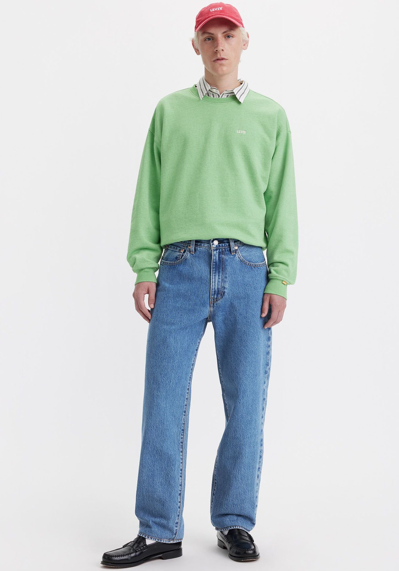 Levis Loose-fit-Jeans "568 STAY LOOSE", mit Leinenanteil günstig online kaufen