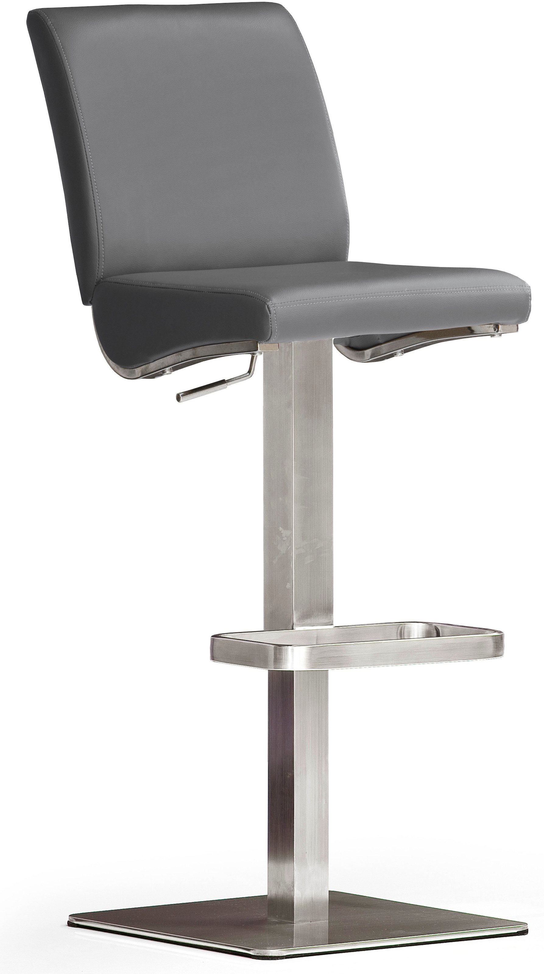 MCA furniture Bistrostuhl "BARBECOOL", mit Rückenlehne,Bodenplatte eckig, 1 günstig online kaufen